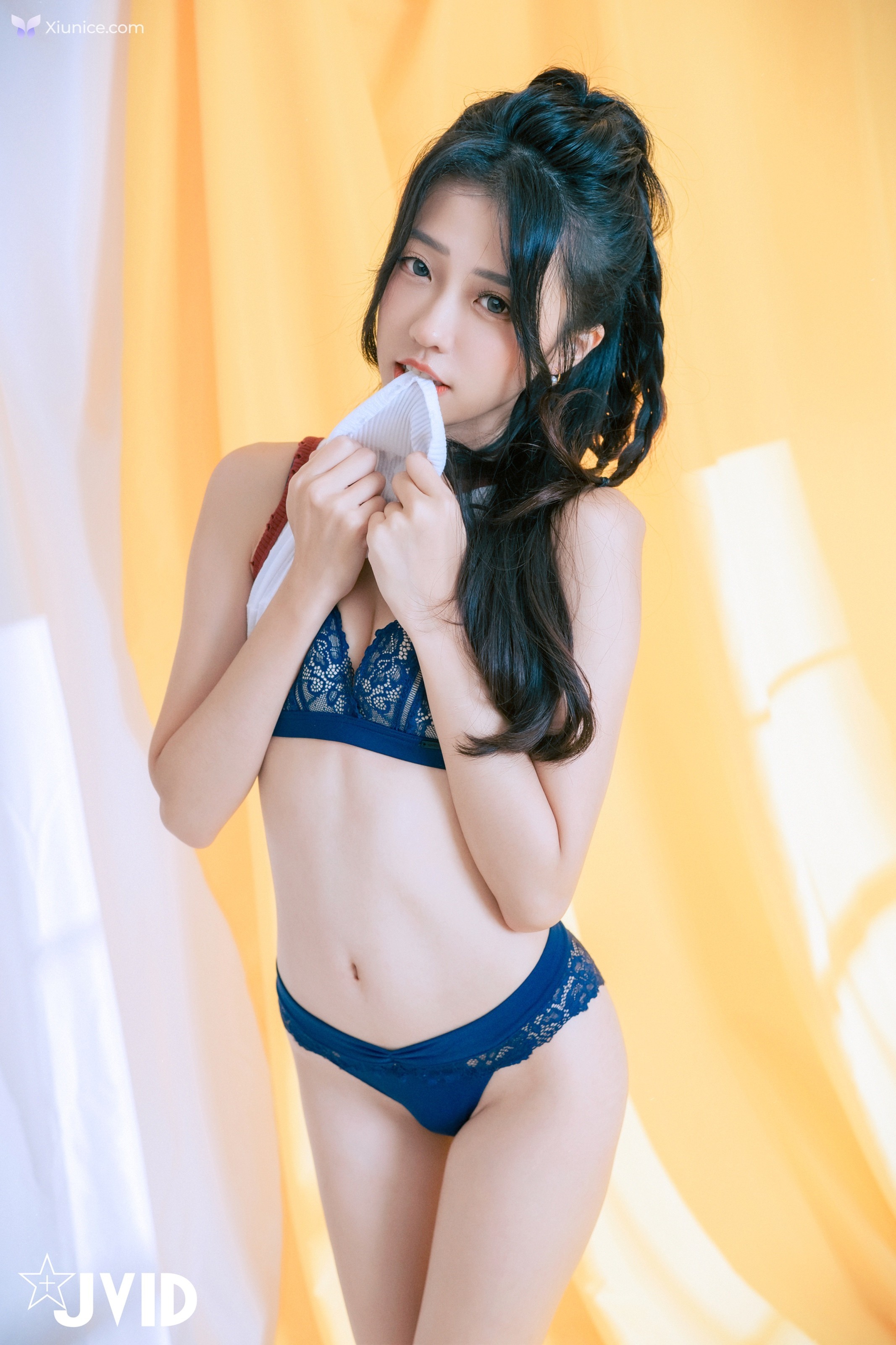 JVID 妍妍 Angel – 網拍模特兒の淺規則妍妍遭射淫師脅迫脫衣強拍裸照配合度太高反而引起射淫師邪念 第126张