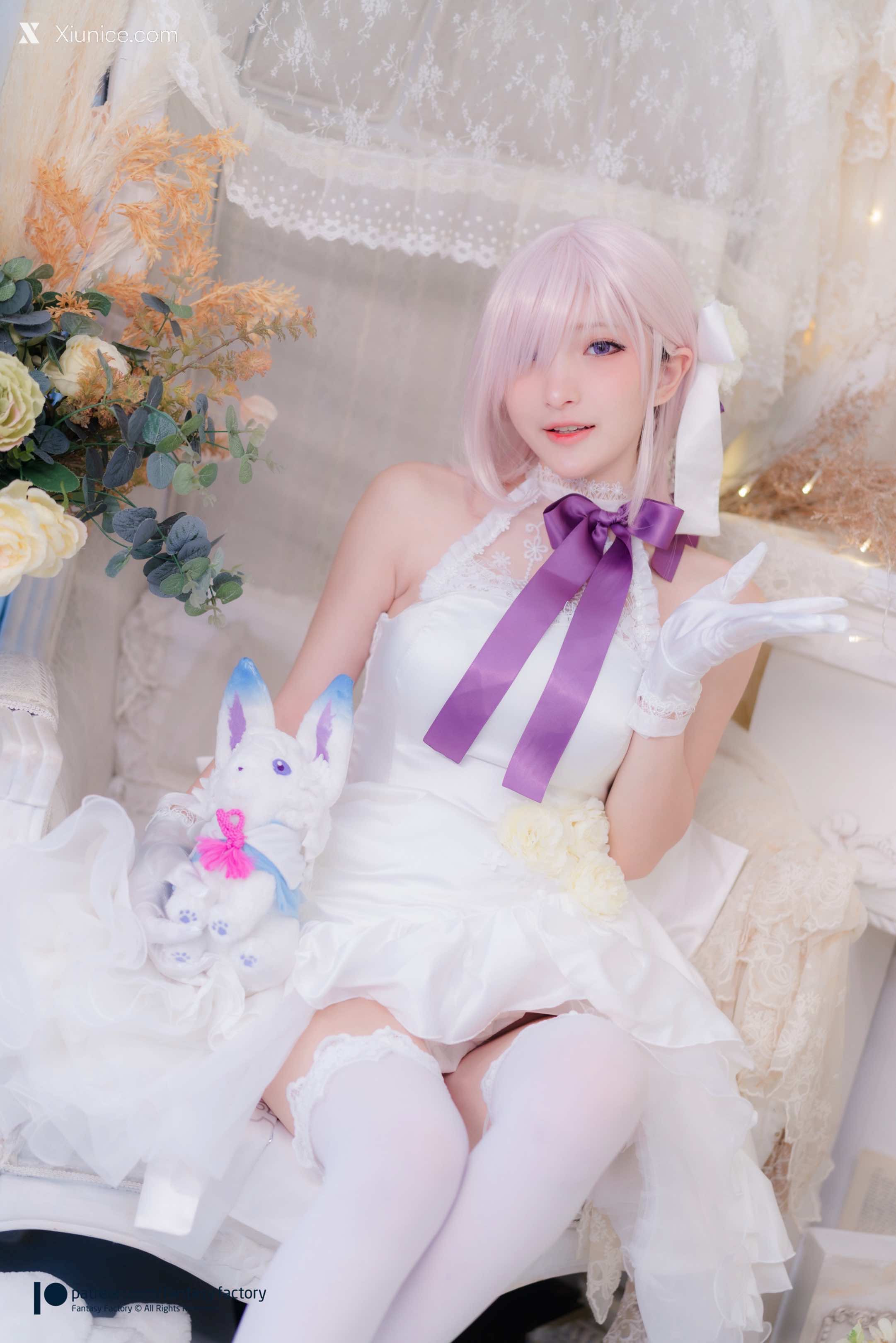 Fantasy Factory 小丁 Cosplay Mashu Kyrielight – FateGrand Order 第1张