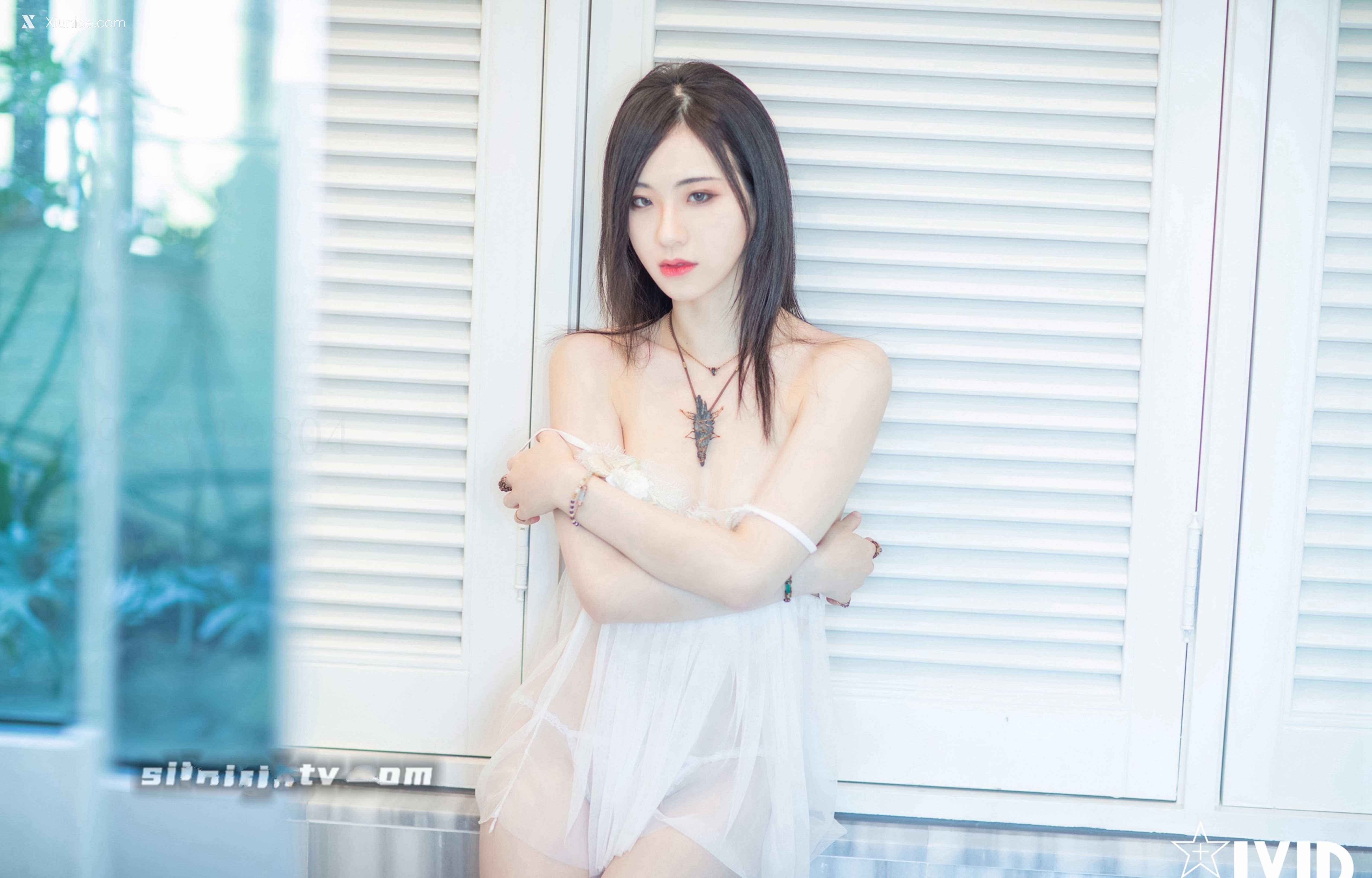 JVID – Ali-White lace pajamas 第77张