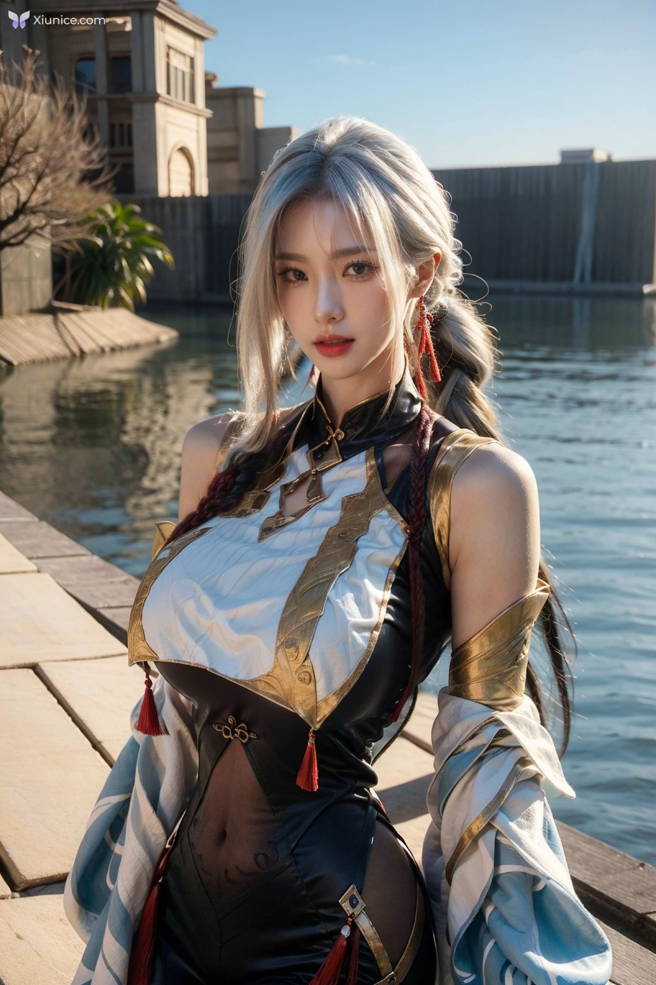 AI Girl 拟实画风-姐姐的剑灵COS 第136张