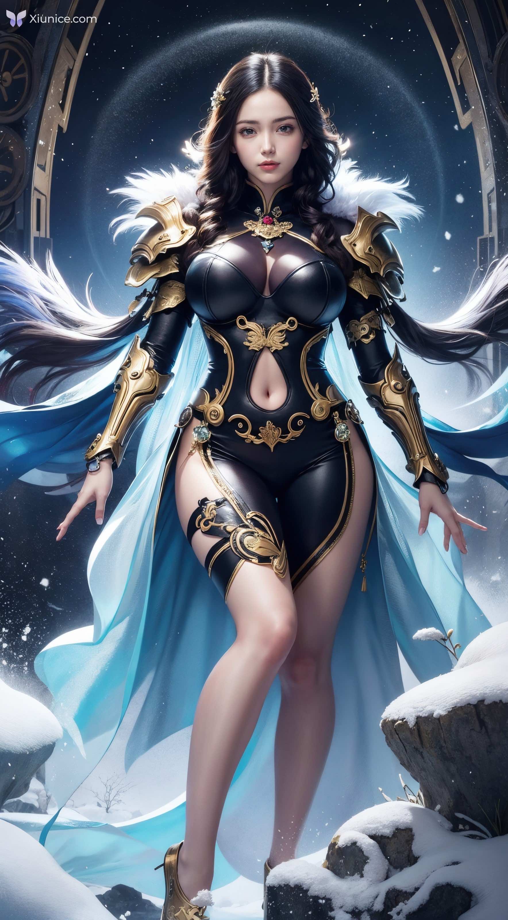 AI Girl 剑灵风格墨迹 第73张