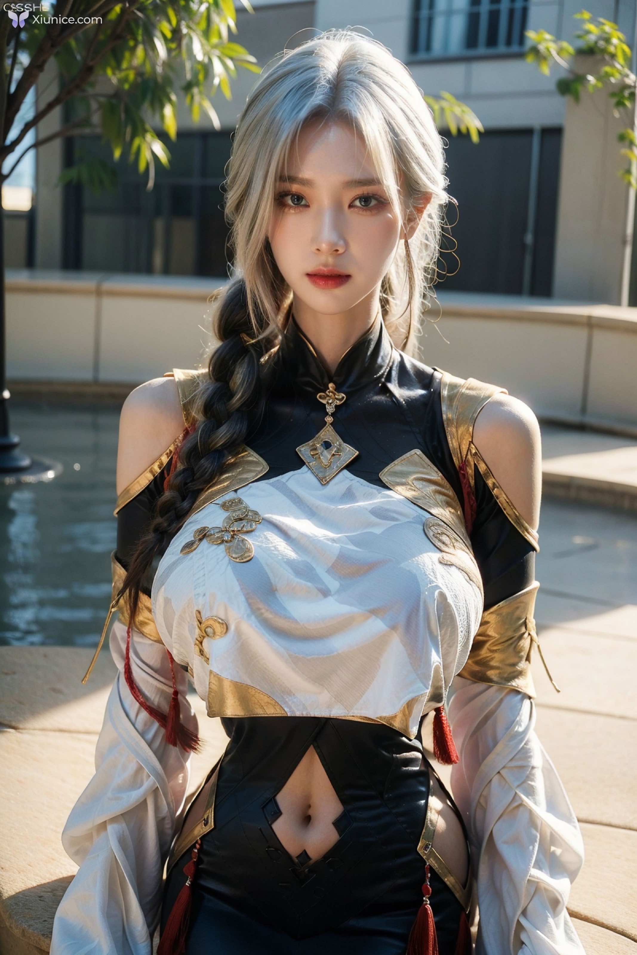 AI Girl 拟实画风-姐姐的剑灵COS 第151张