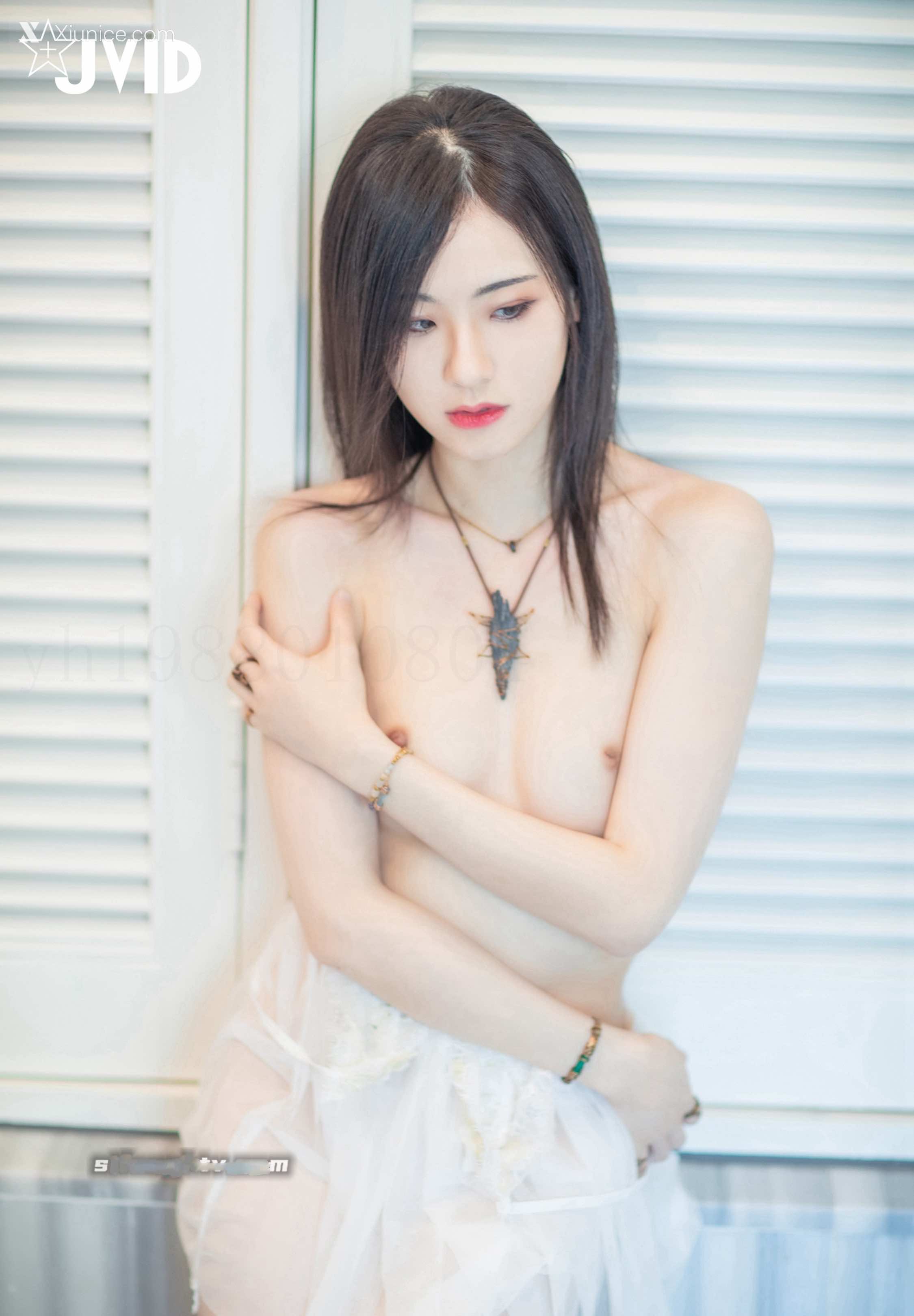 JVID – Ali-White lace pajamas 第106张
