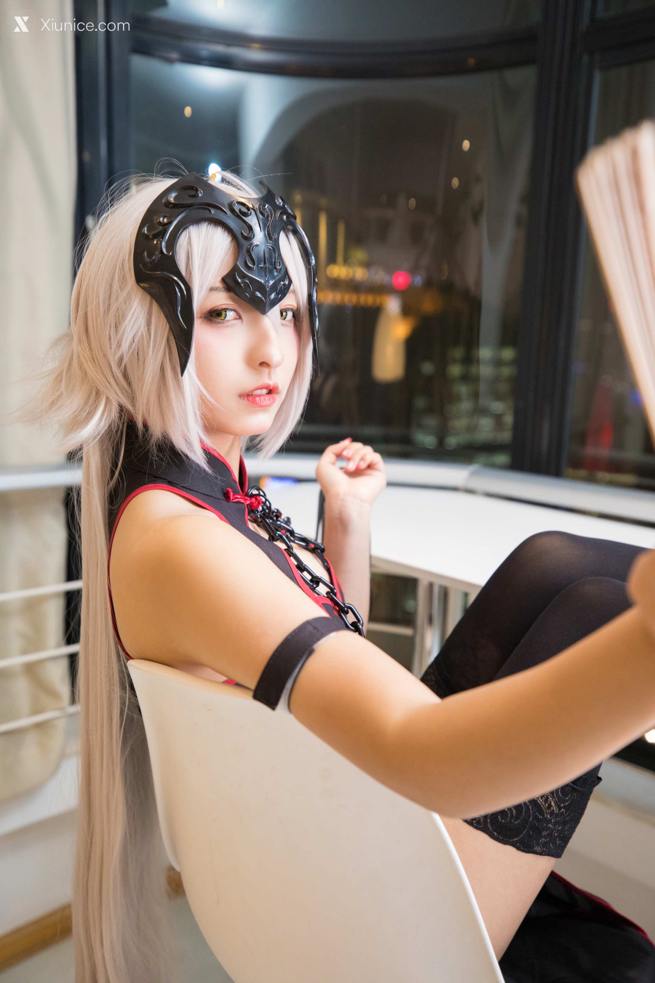 Coser@神楽坂真冬 Vol.037 电子相册-旗袍黑贞 第67张