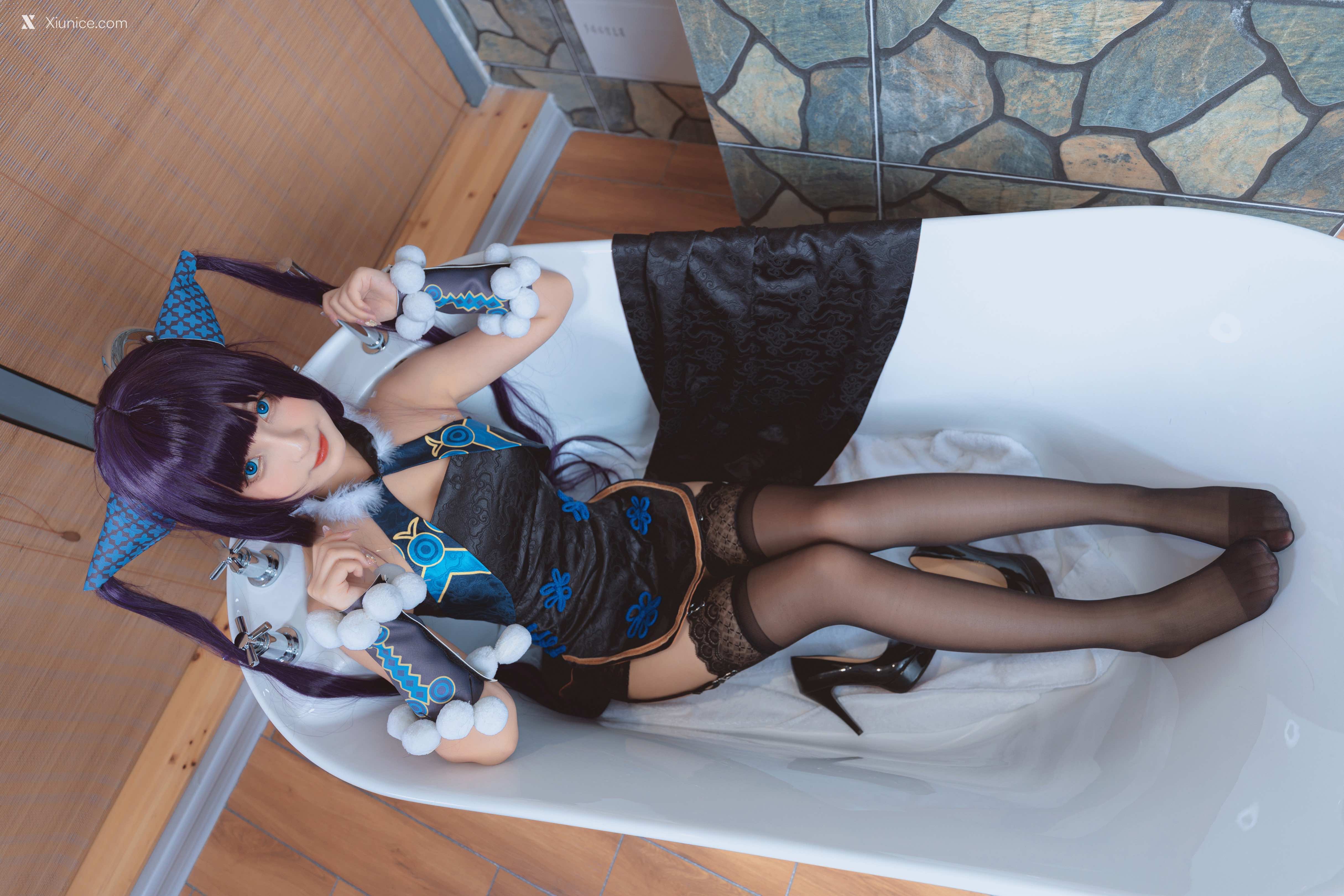 Coser@神楽坂真冬 Vol.062 绝对企画-FGO杨贵妃&企鹅莉莉丝《極楽の氷》 第98张