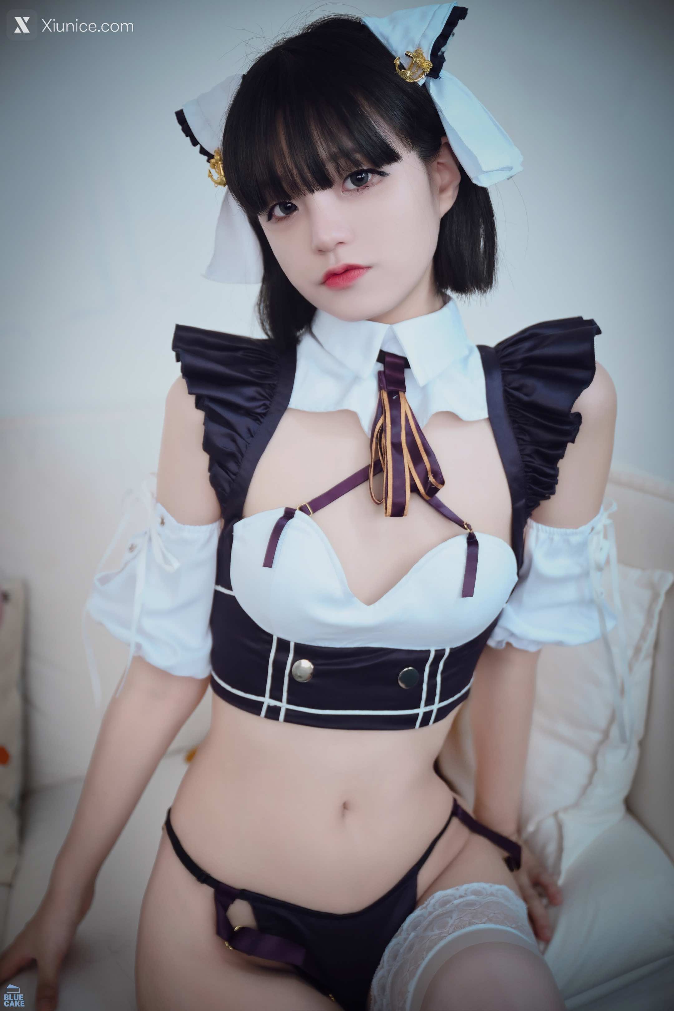 BLUECAKE Jeong Jenny (정제니) – Maid Cosplay 第34张