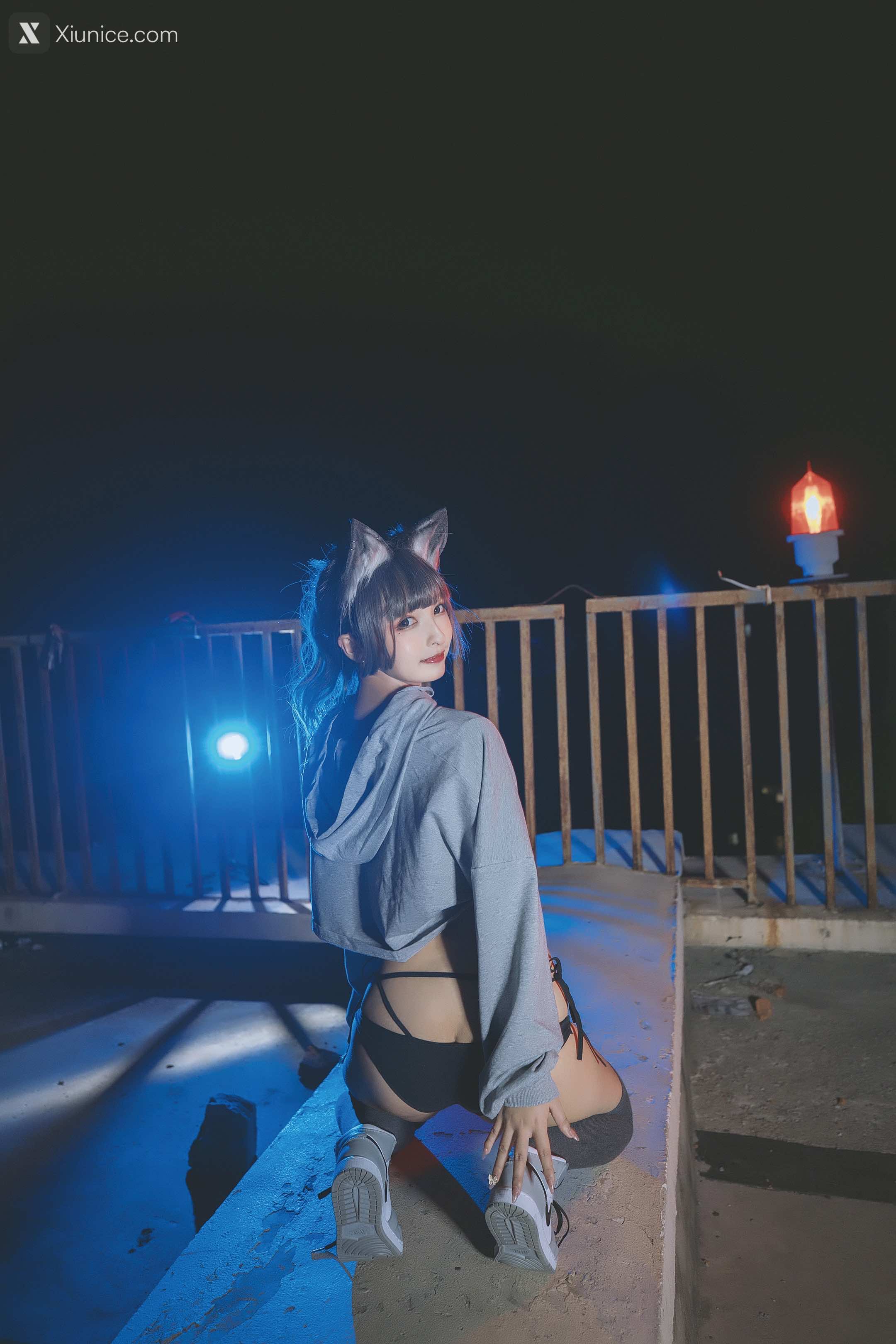 Coser@神楽坂真冬 Vol.034 危険な耳 狼妹&兔娘 第87张