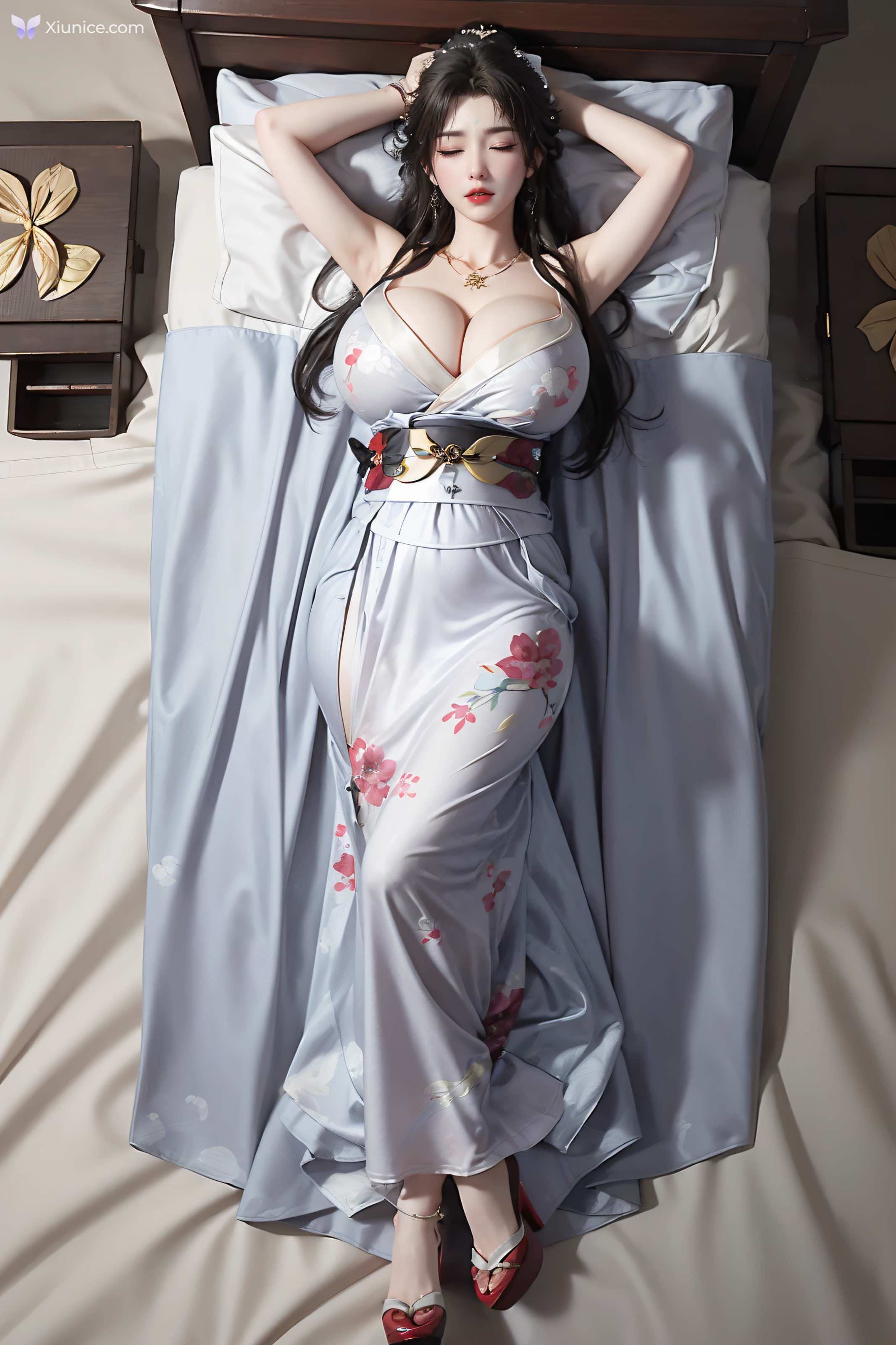AI Girl 完美世界-清漪 和服吊带 第13张
