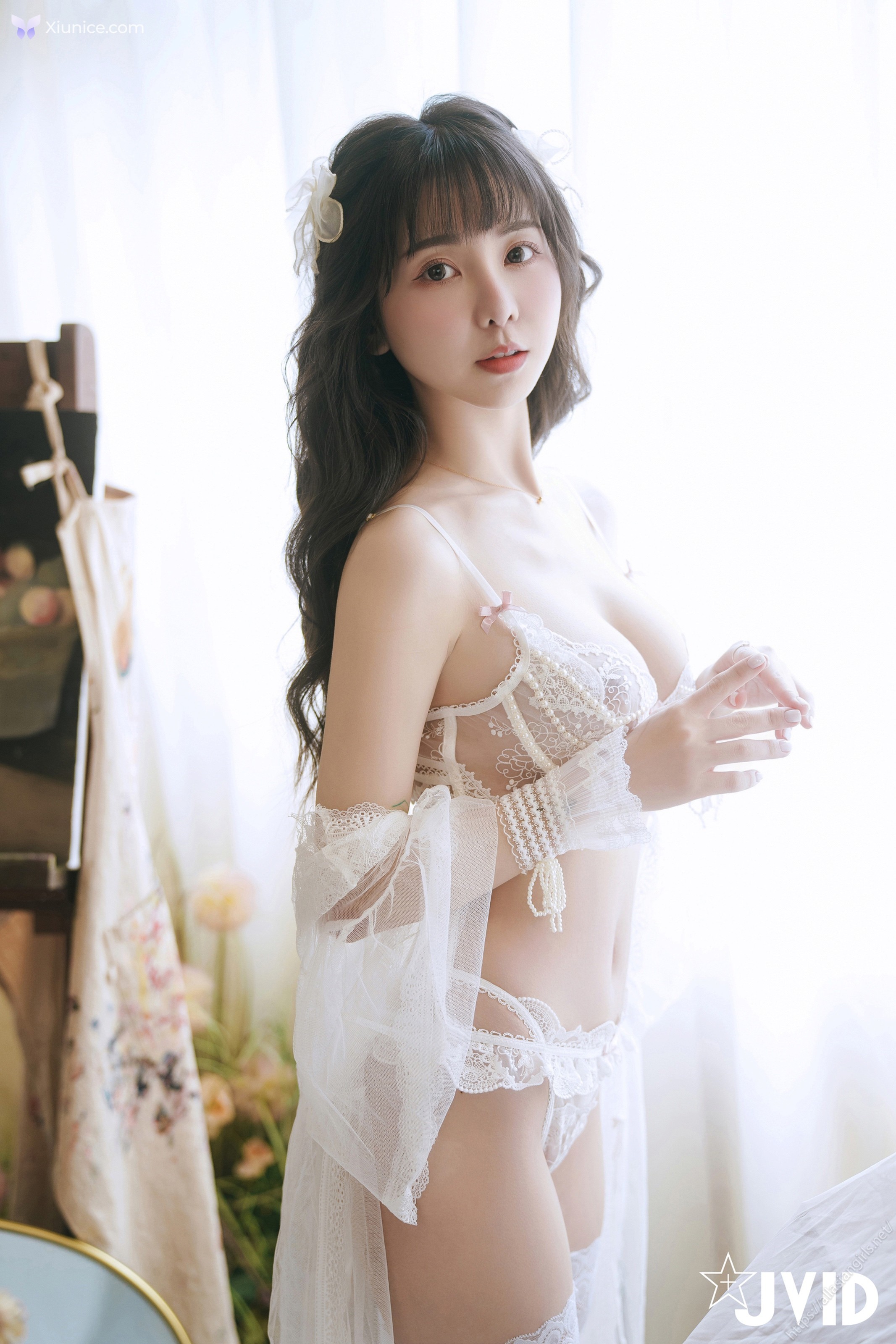 JVID 月台尼Tiny – 新尺度登場初嚐禁果解開情慾底線天然美乳Tiny化身夏娃與你一起纏綿 第1张