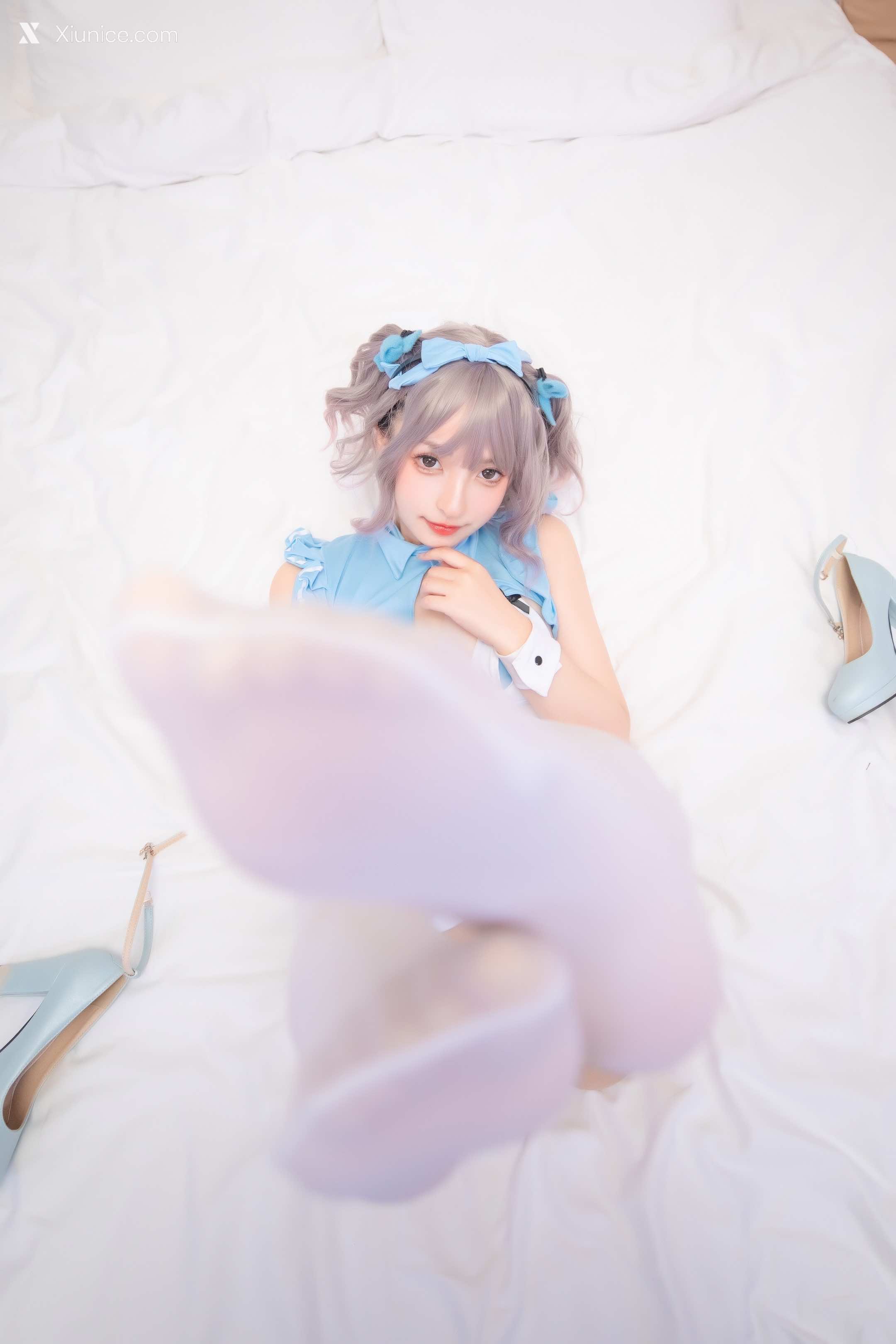 Coser@神楽坂真冬 Vol.097 蓝调女仆 第65张