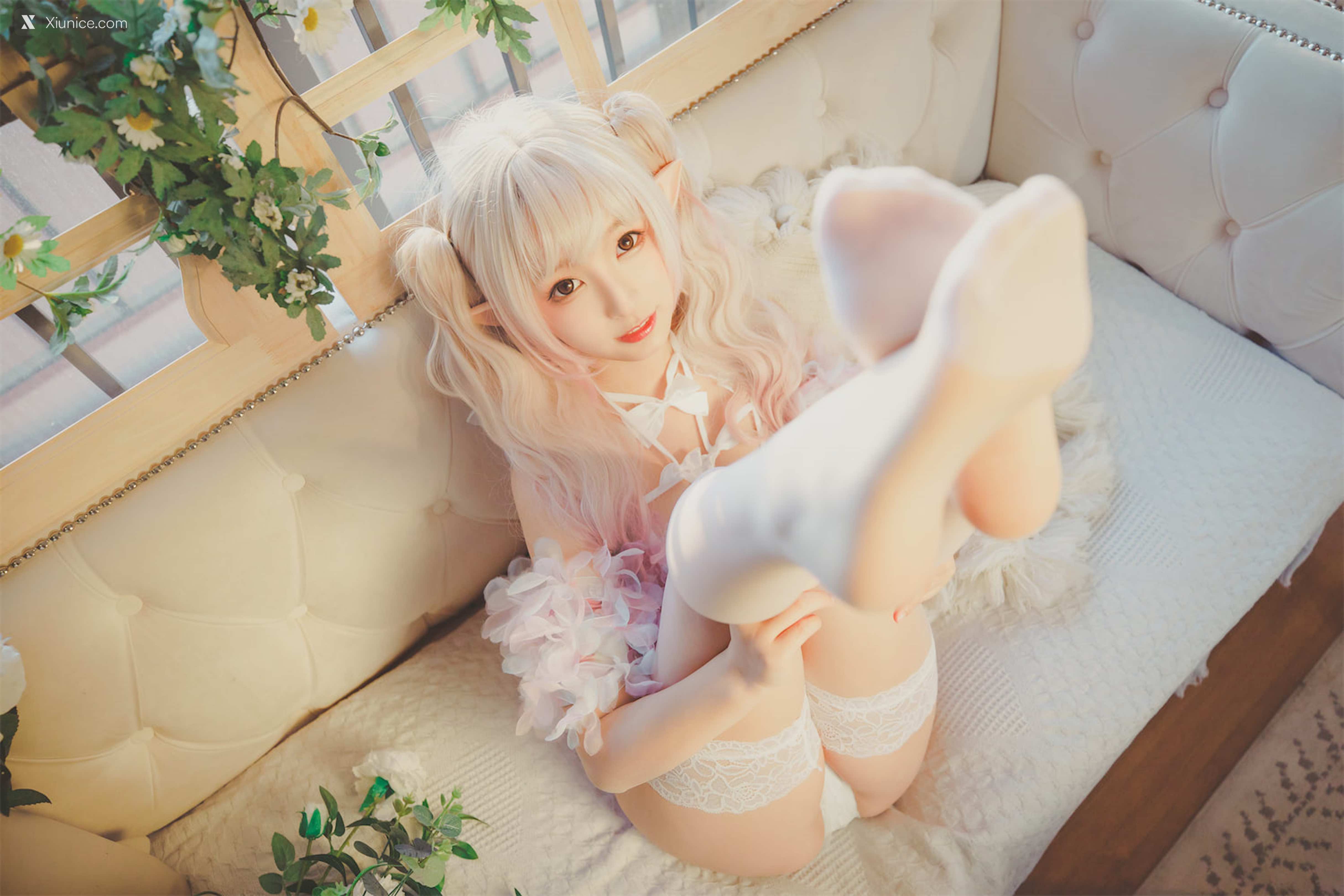 Coser@神楽坂真冬 Vol.082 绝对企画-黑白丝《柔らかい永遠》 第68张