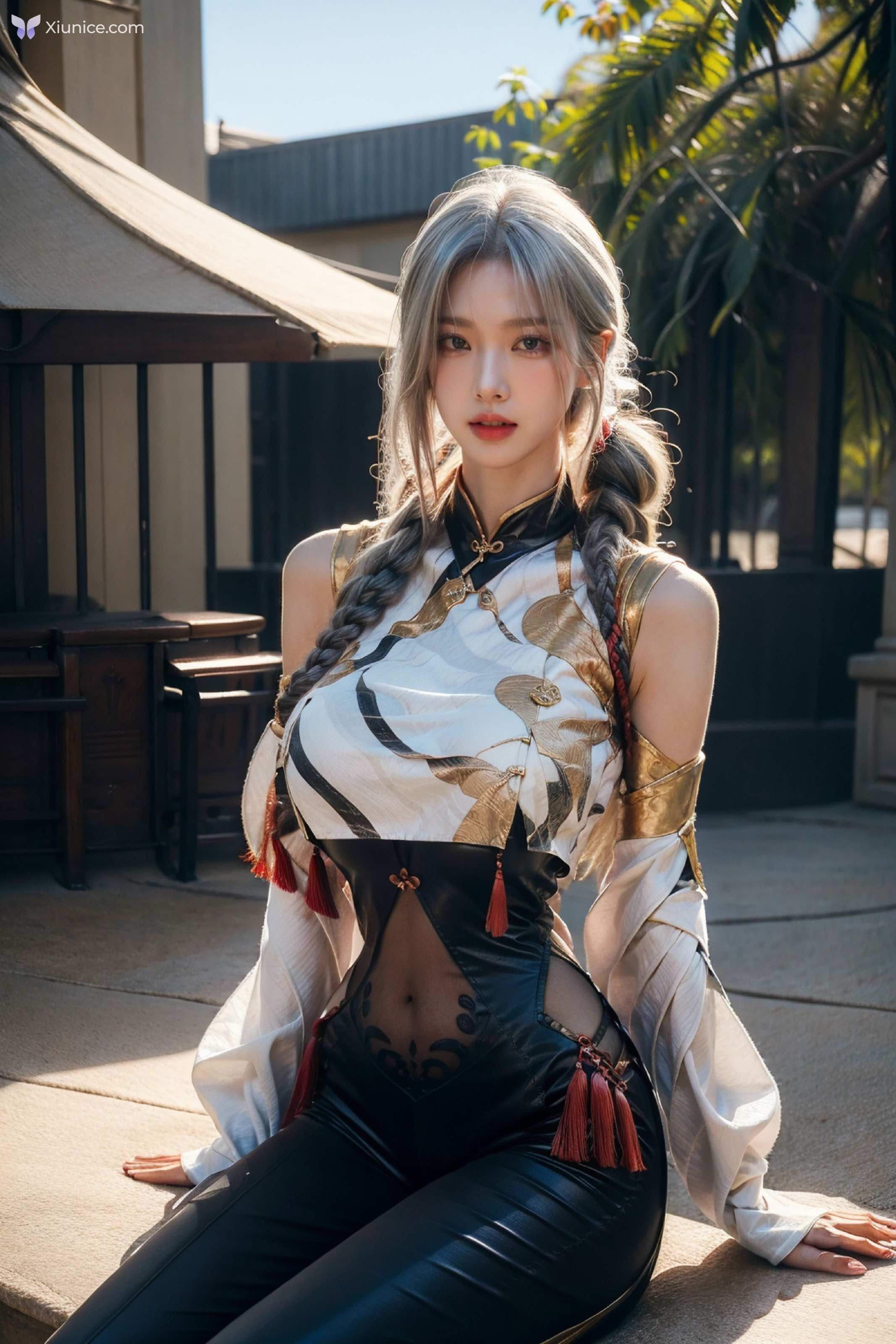 AI Girl 拟实画风-姐姐的剑灵COS 第68张