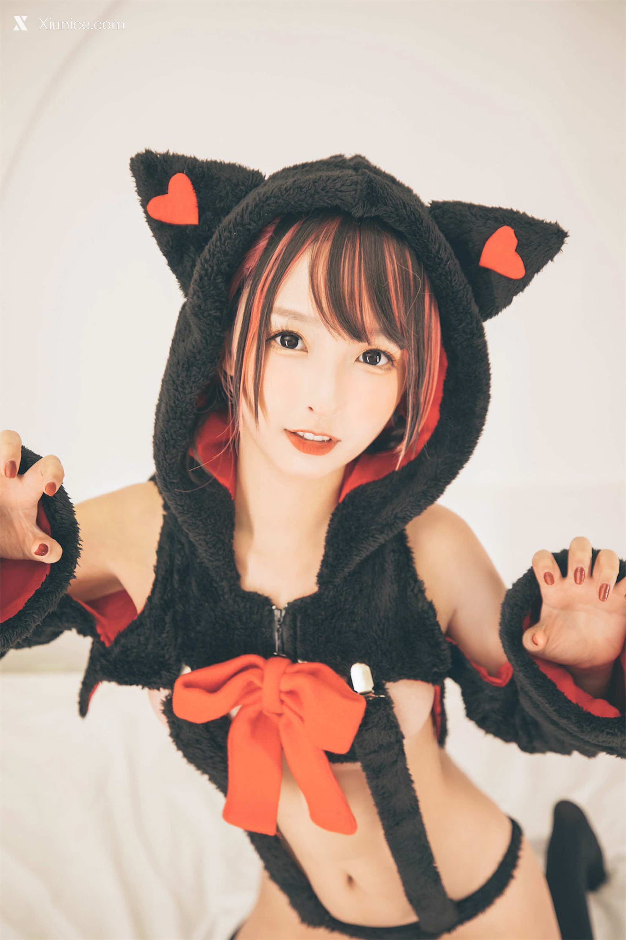 Coser@神楽坂真冬 Vol.077 绝对企画-《白黑の猫》 第63张
