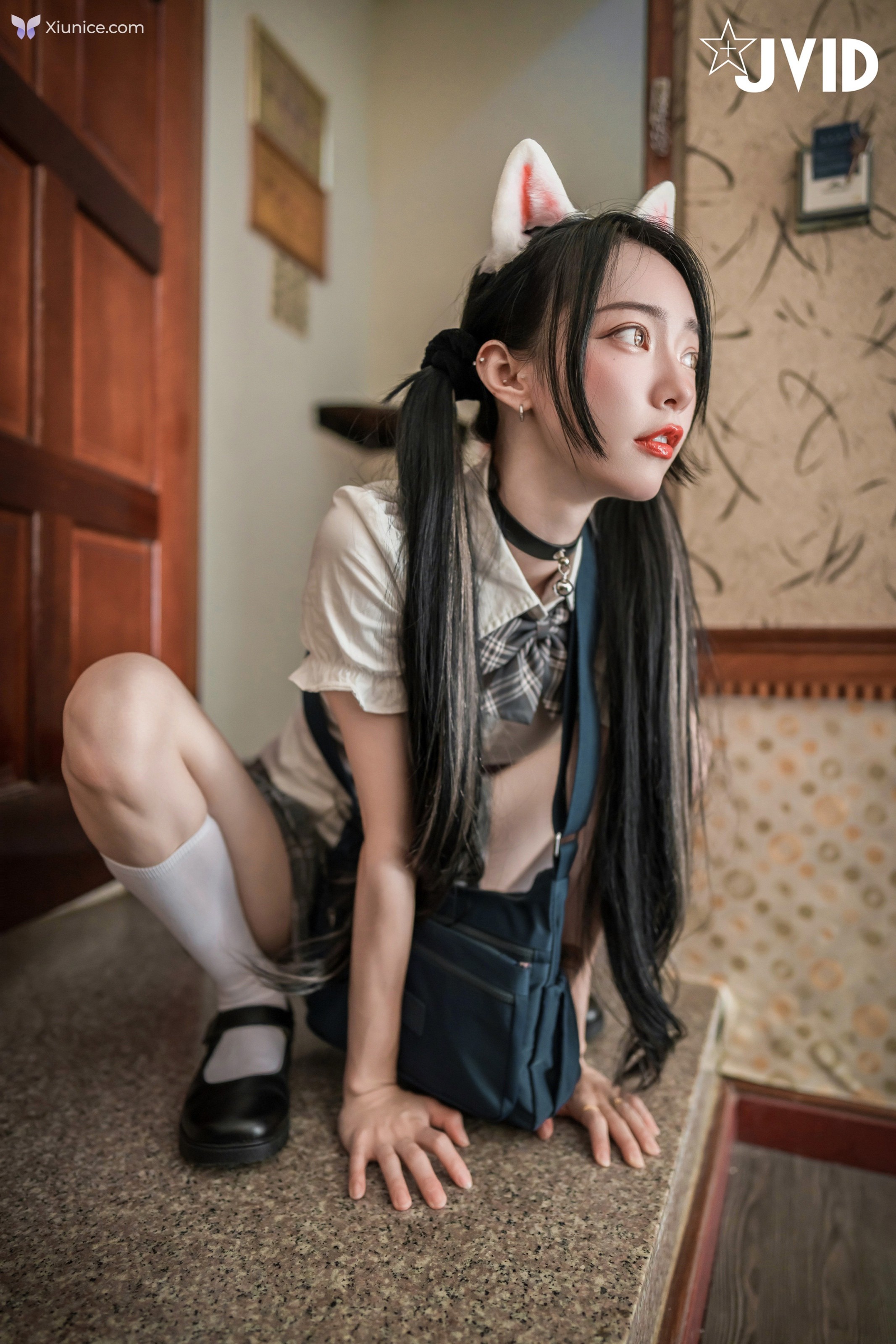 JVID 飄飄哥 – 貓咪收養手冊巨乳人形貓 女神飄飄 第87张