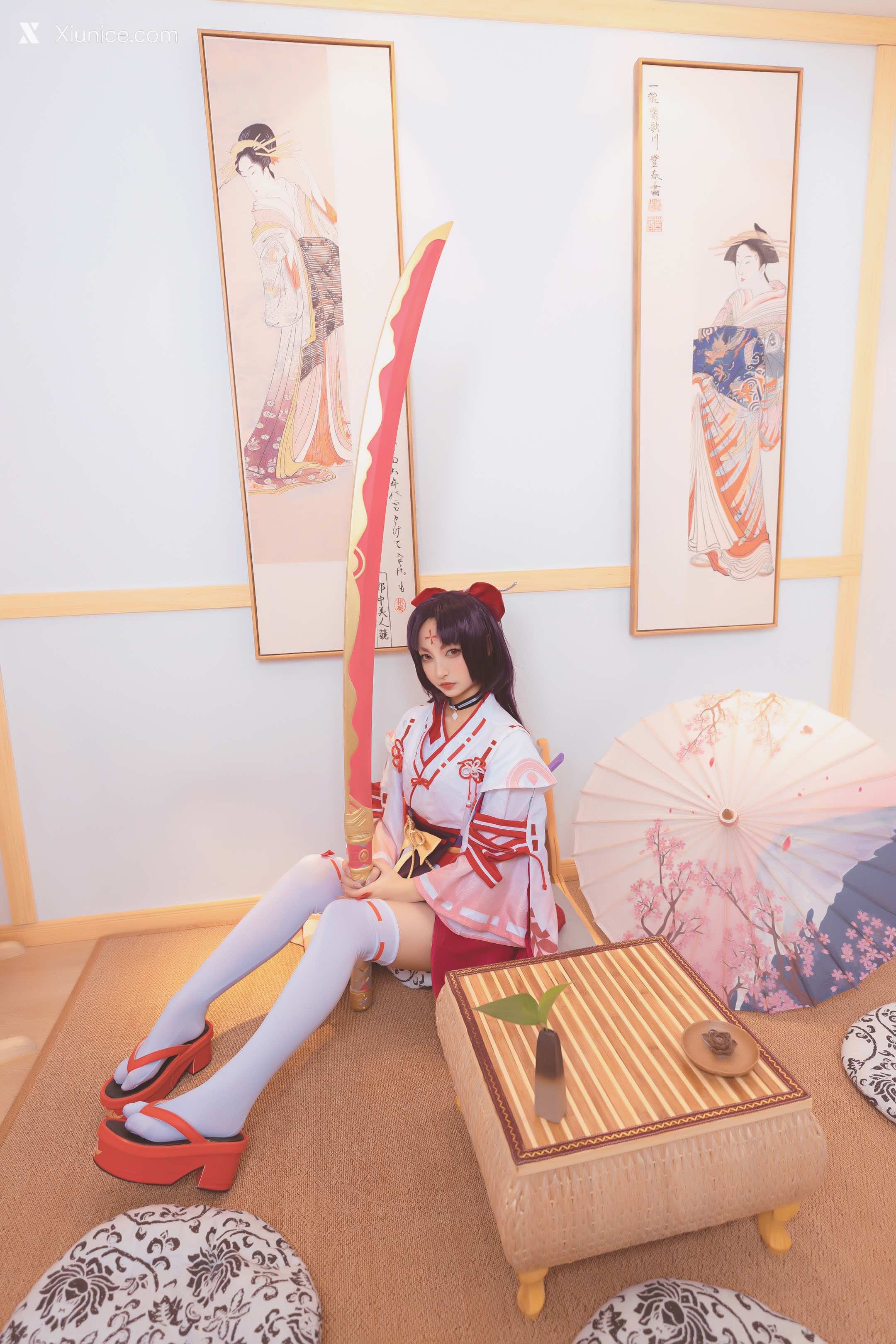 Coser@神楽坂真冬 Vol.063 绝对企画-陈&妖刀姬cos《刀ノ語》 第125张