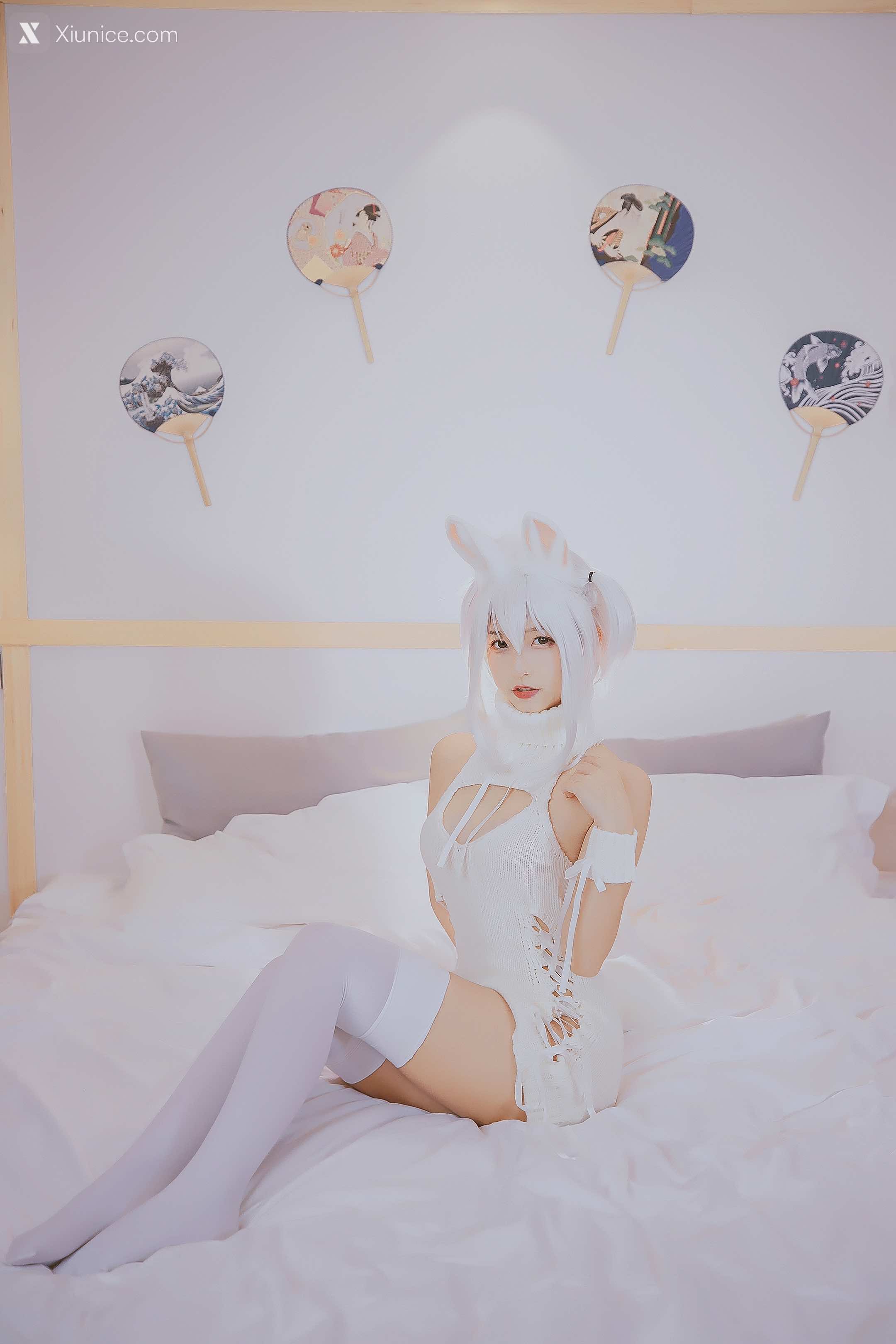 Coser@神楽坂真冬 Vol.060 绝对企画-狼妹&兔娘《危険な耳》 第102张