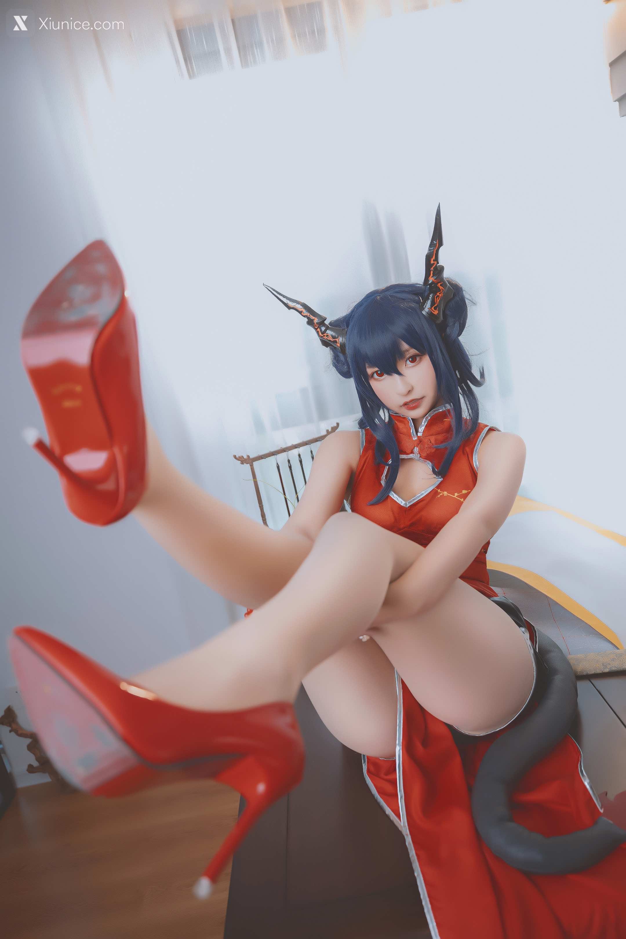 Coser@神楽坂真冬 Vol.063 绝对企画-陈&妖刀姬cos《刀ノ語》 第75张