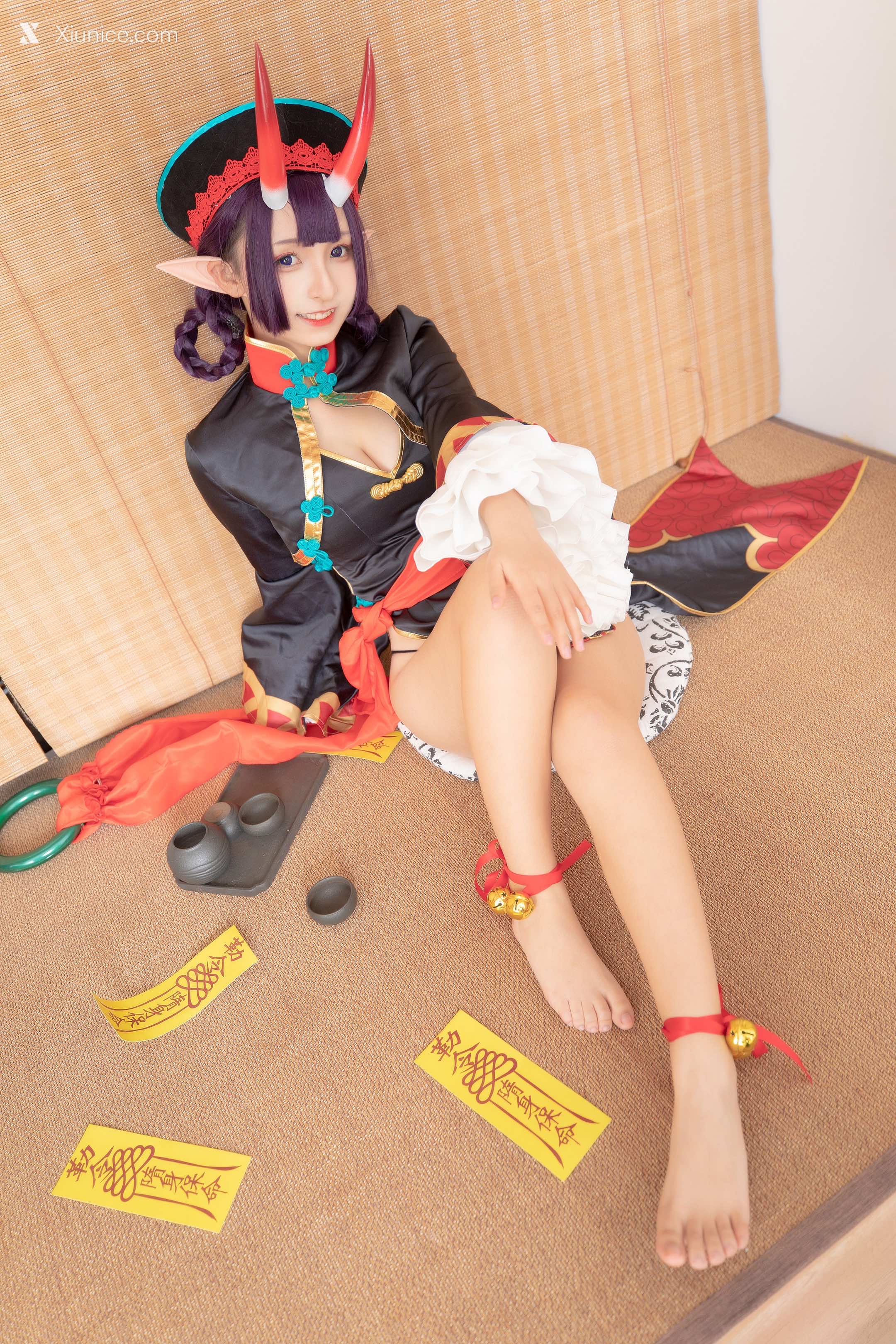 Coser@神楽坂真冬 Vol.061 绝对企画-酒吞cos《果実の酒気》 第49张