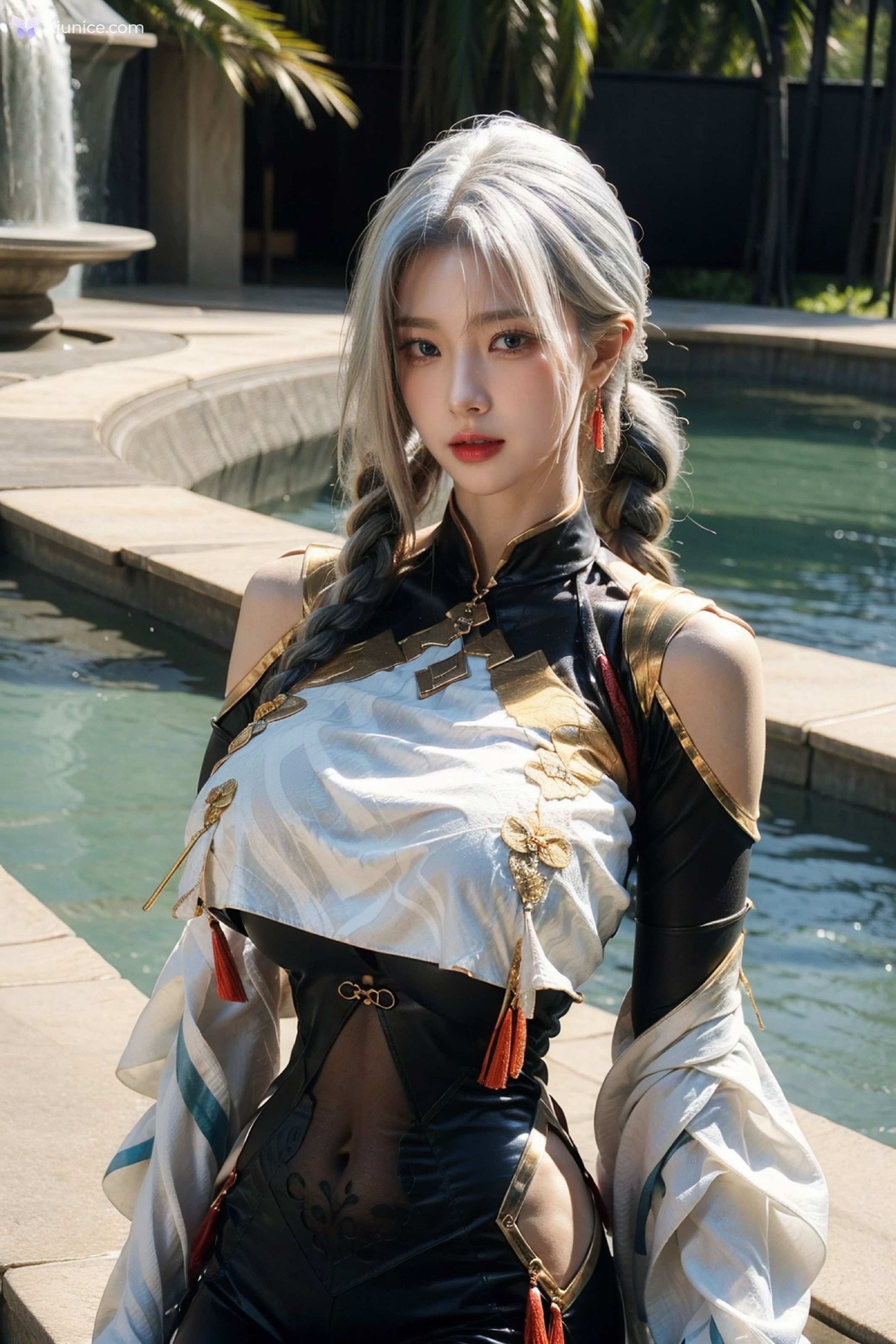 AI Girl 拟实画风-姐姐的剑灵COS 第152张