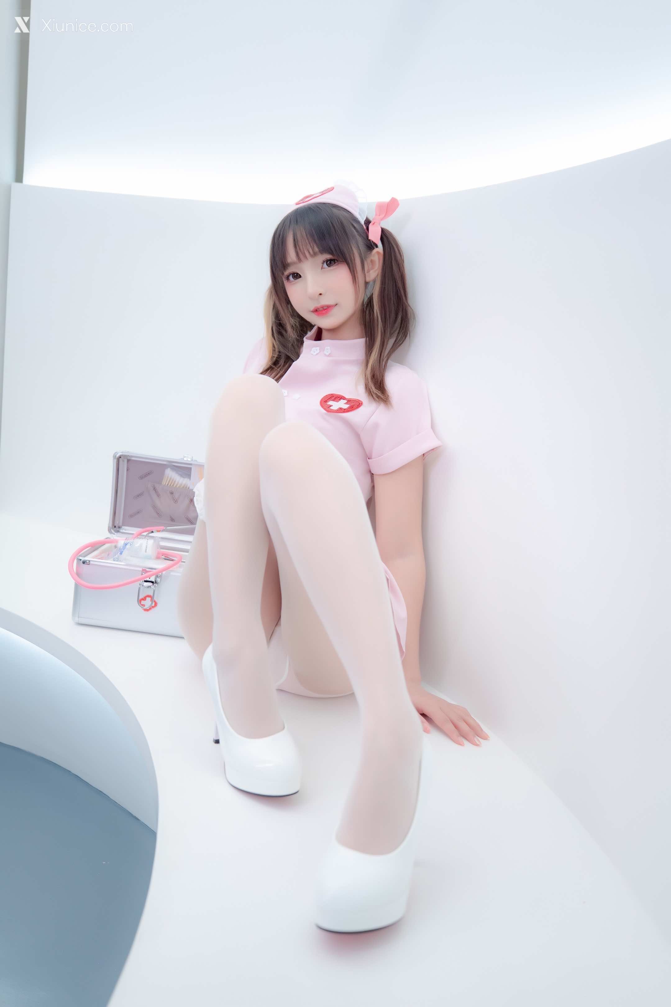 Coser@神楽坂真冬 Vol.084 绝对企画-白丝护士《心身バランス》 第6张