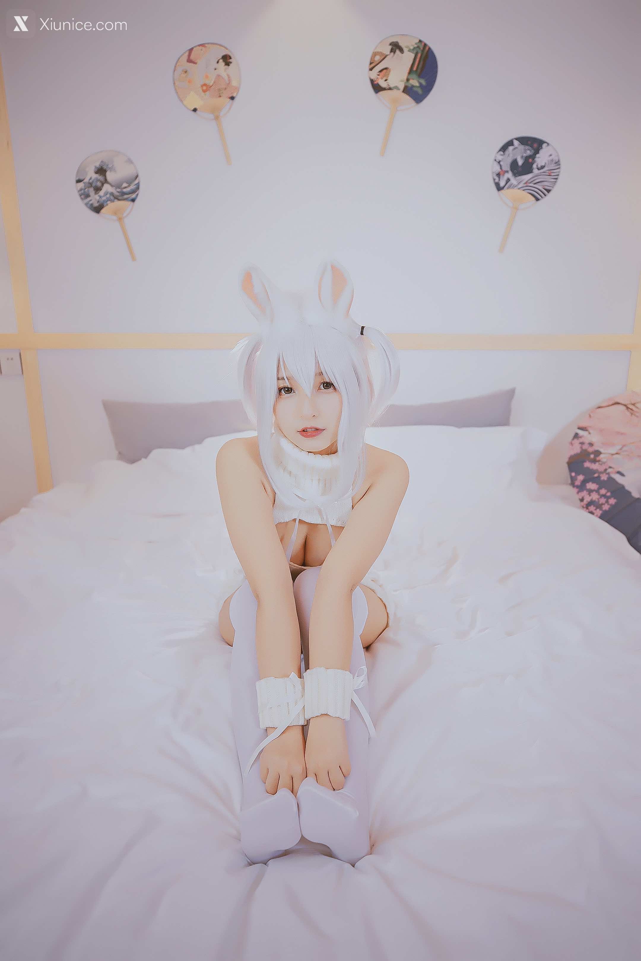 Coser@神楽坂真冬 Vol.060 绝对企画-狼妹&兔娘《危険な耳》 第103张
