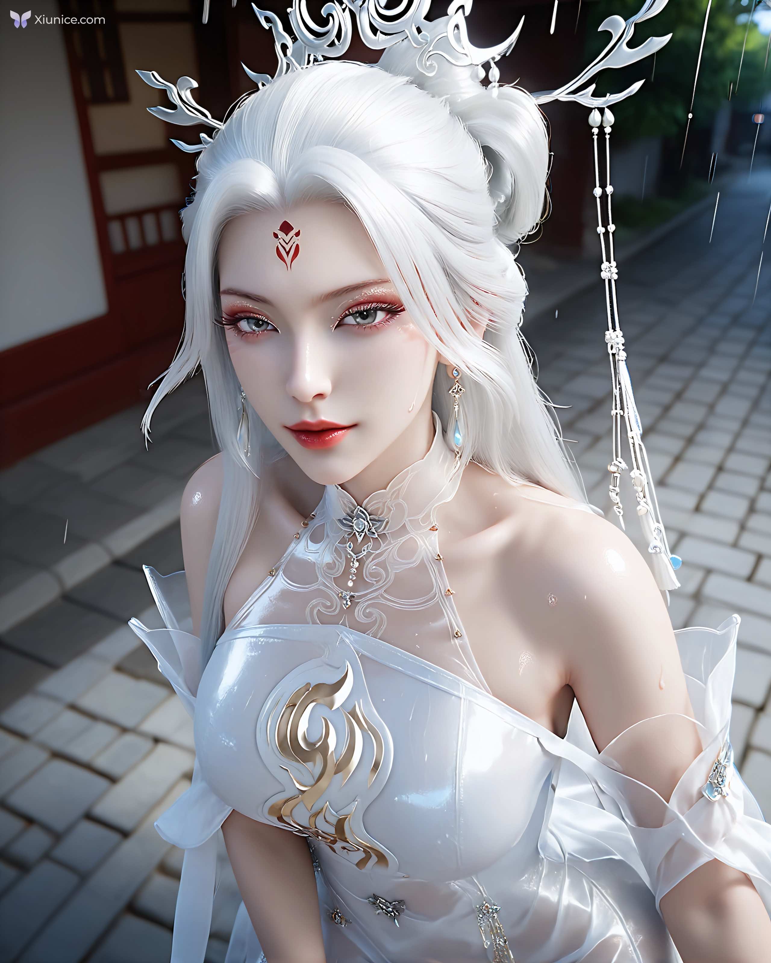 AI Girl 小白诛仙3-白衣单车痴汉 第55张