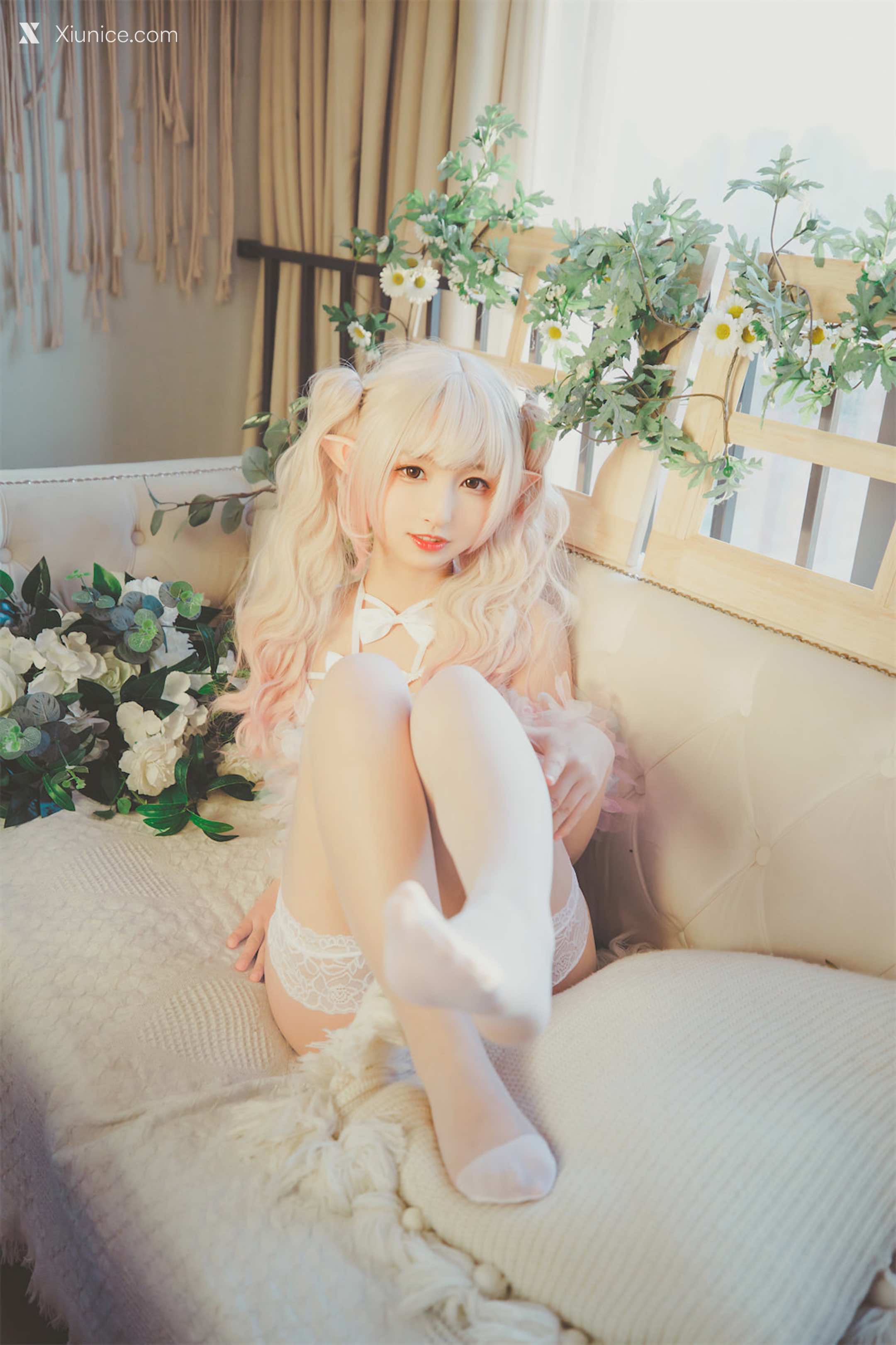 Coser@神楽坂真冬 Vol.082 绝对企画-黑白丝《柔らかい永遠》 第57张
