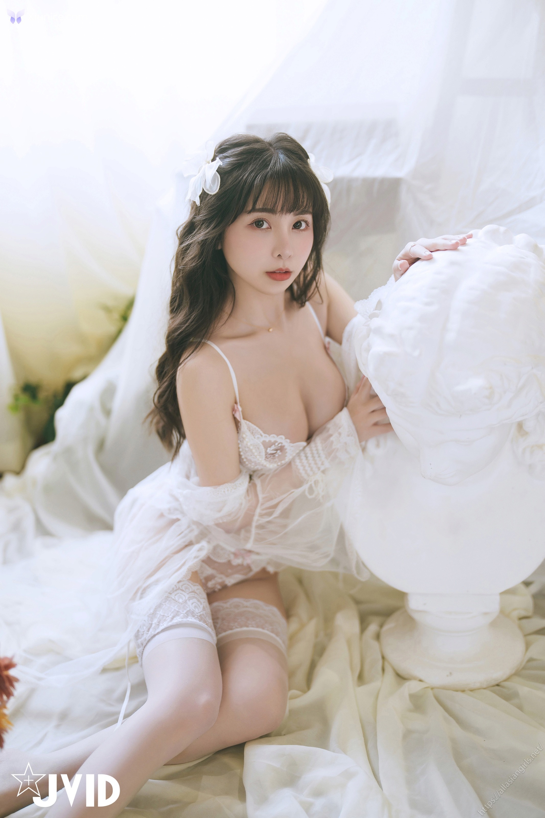 JVID 月台尼Tiny – 新尺度登場初嚐禁果解開情慾底線天然美乳Tiny化身夏娃與你一起纏綿 第10张