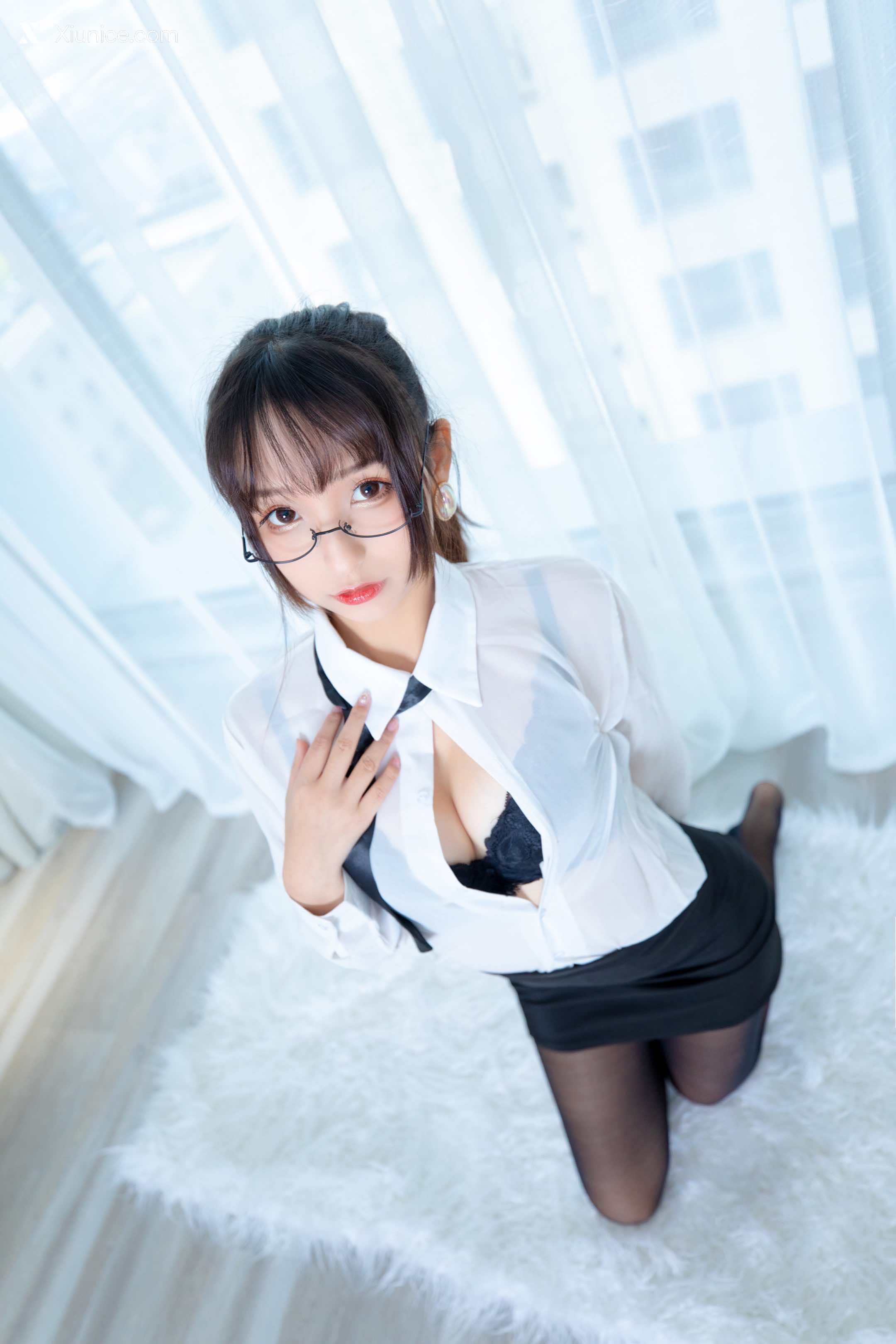 Coser@神楽坂真冬 Vol.029 白色办公室 ホワイトオフィス 第62张
