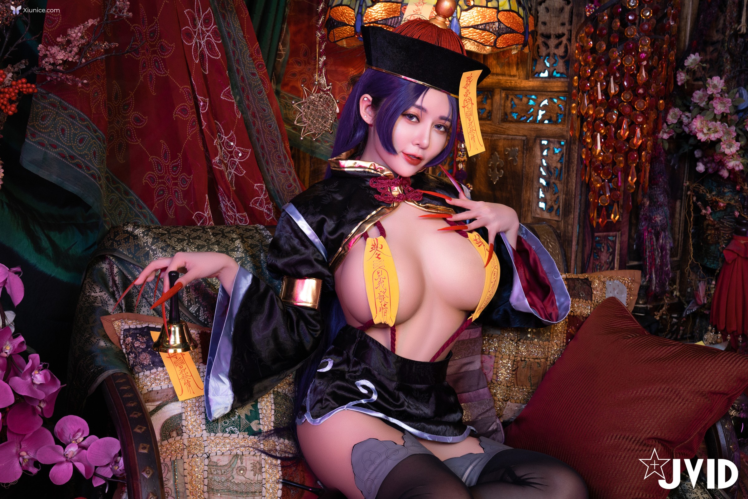 JVID 甜心幫 ღ 安希 – 菰蒲風動縱斜影殭屍奶光安希膣得液滿 第25张
