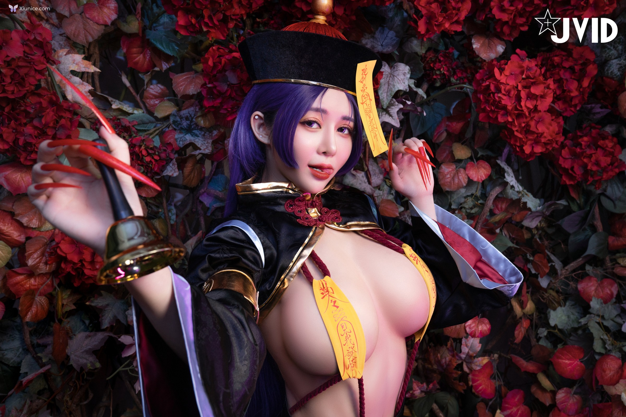 JVID 甜心幫 ღ 安希 – 菰蒲風動縱斜影殭屍奶光安希膣得液滿 第33张