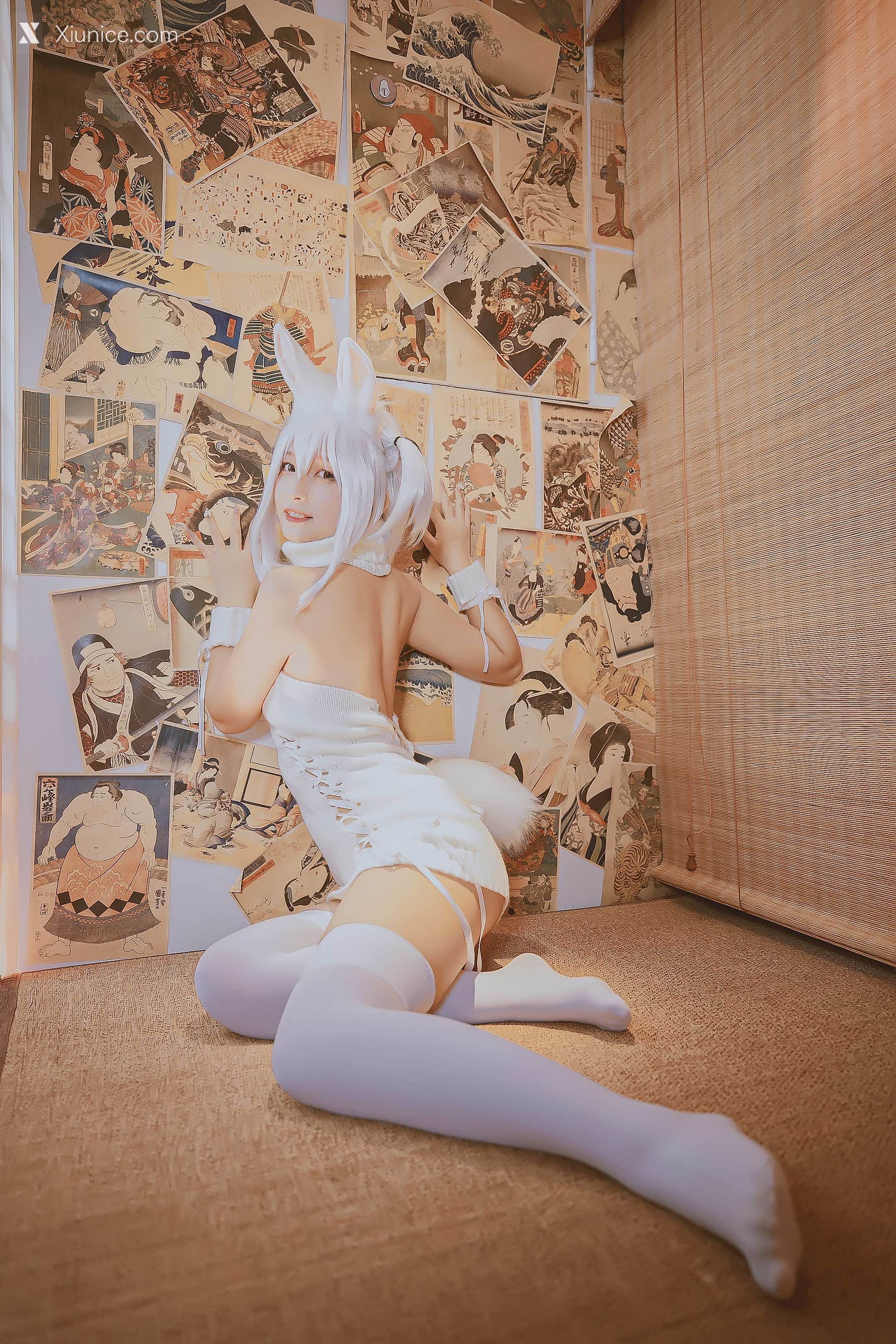 Coser@神楽坂真冬 Vol.060 绝对企画-狼妹&兔娘《危険な耳》 第128张