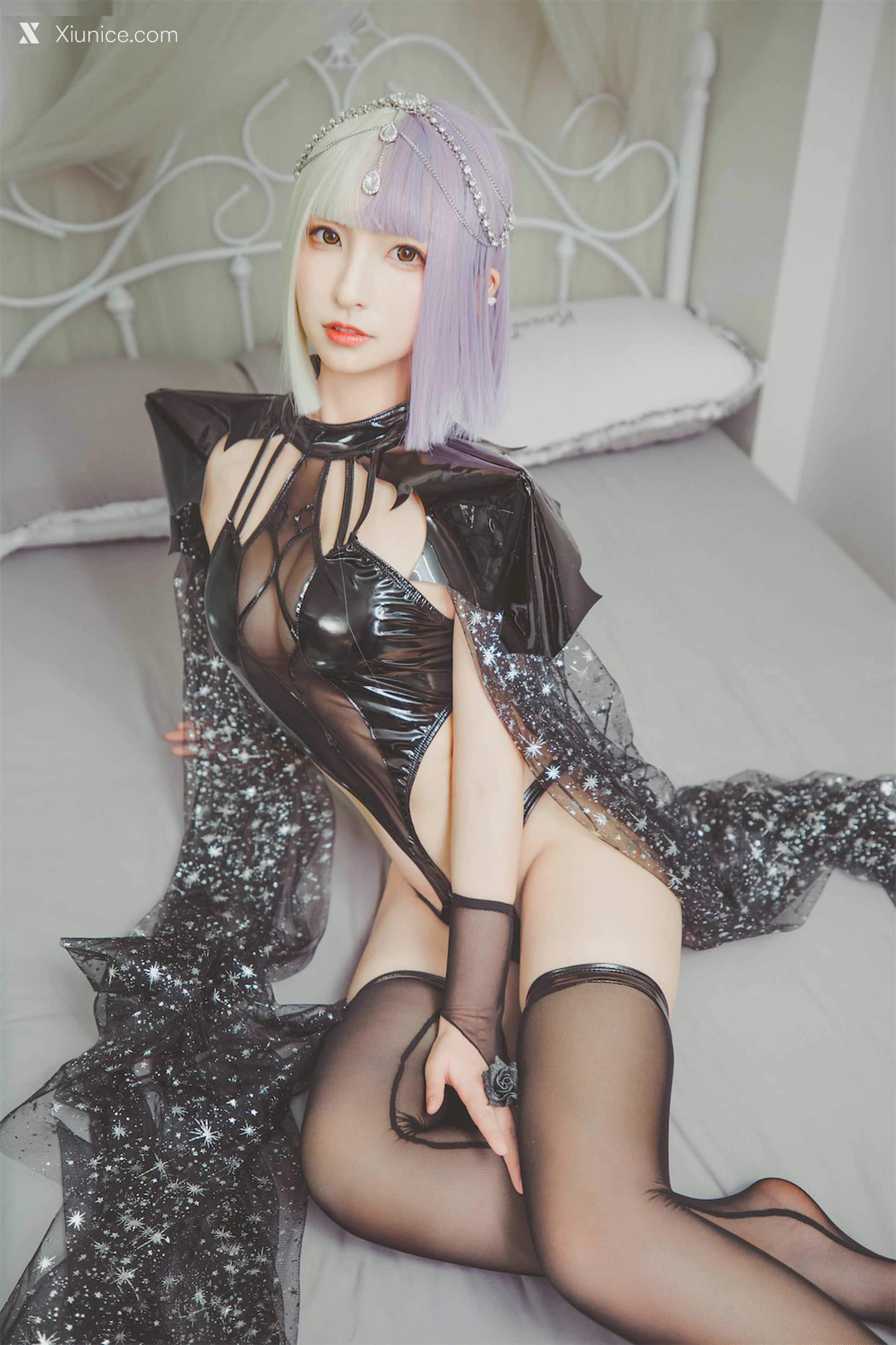 Coser@神楽坂真冬 Vol.082 绝对企画-黑白丝《柔らかい永遠》 第101张