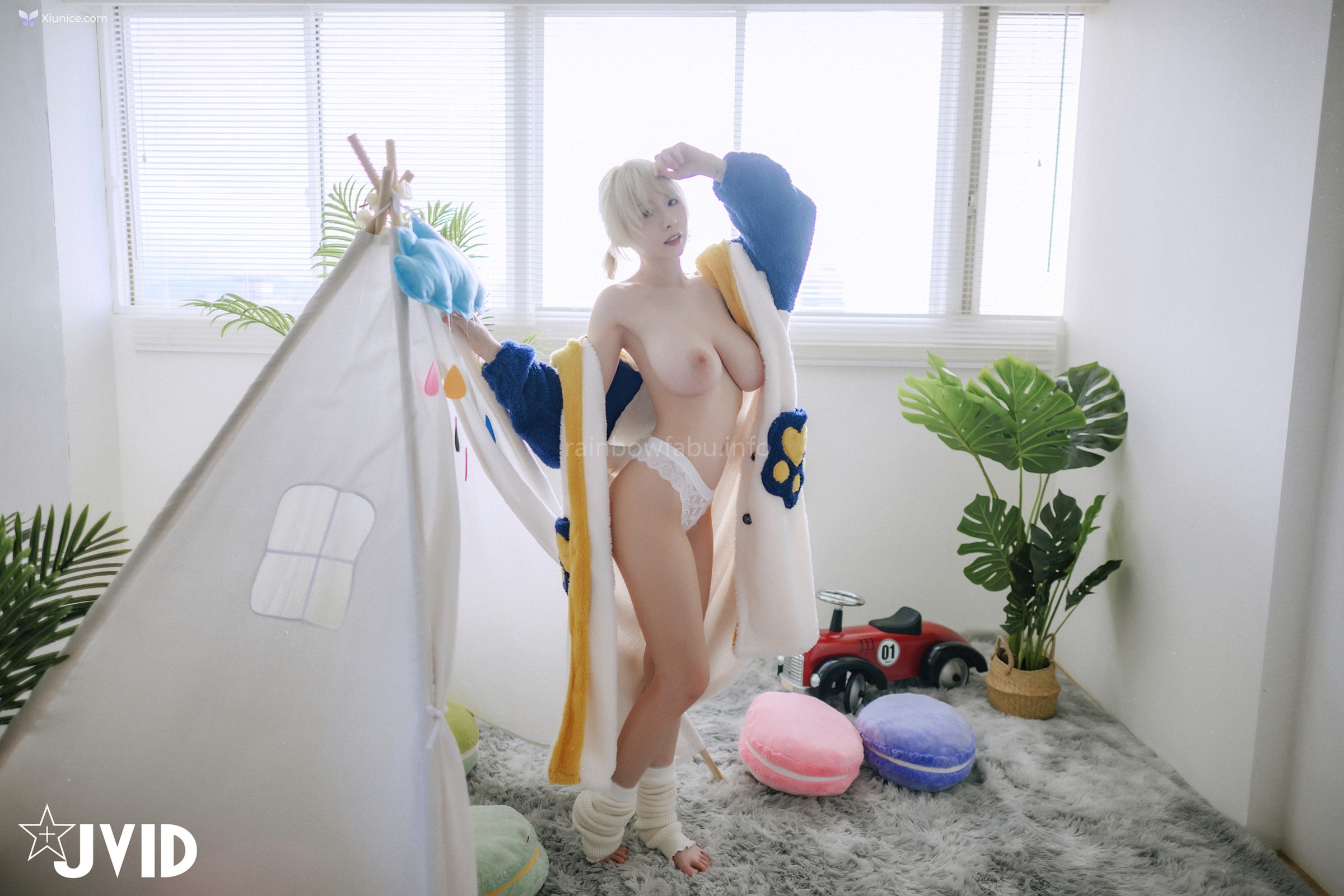JVID 黎菲兒 – 不愛穿衣服的巨乳誘惑被衝撞晃動的巨乳讓人血脈噴張 第38张