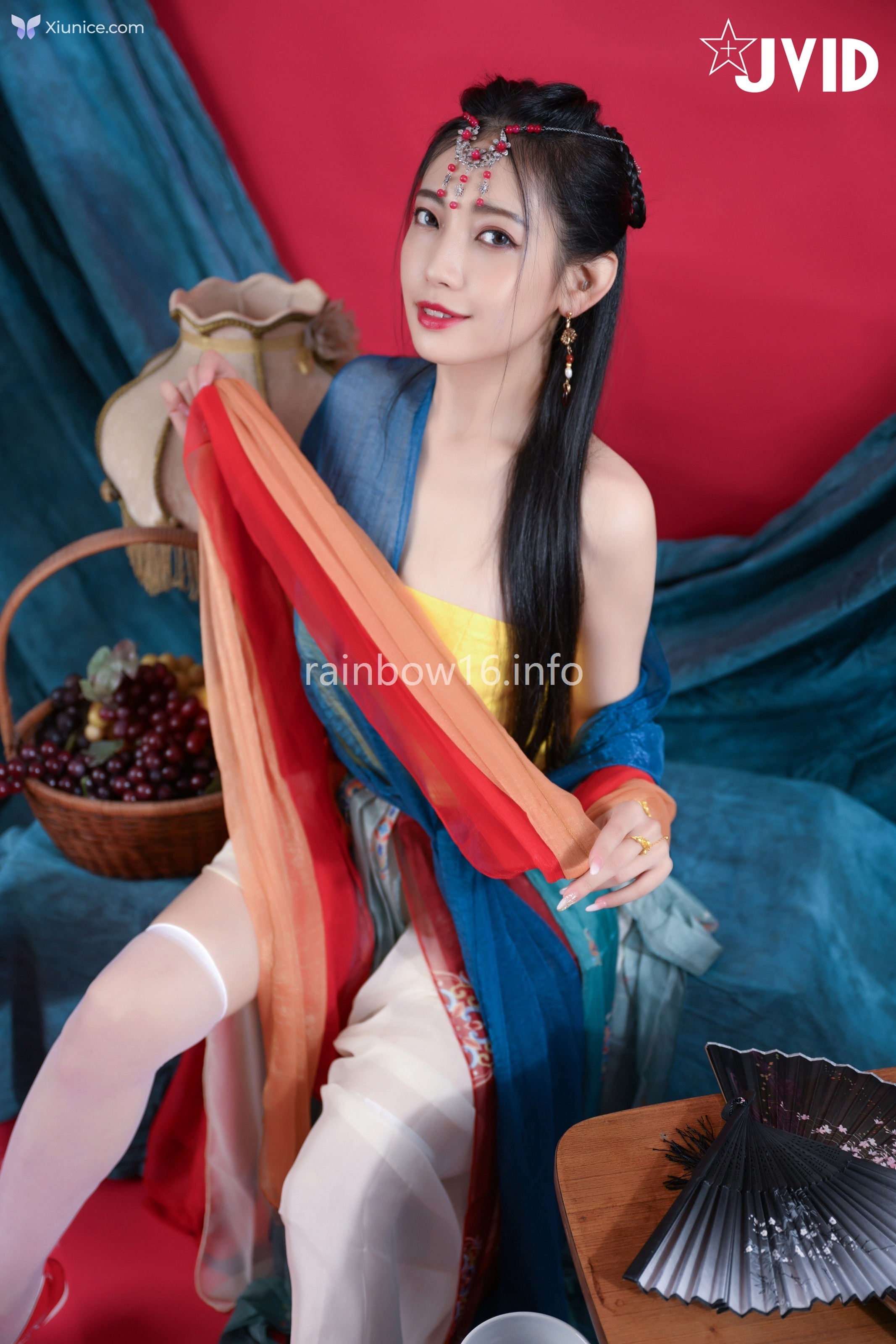 JVID 夏暮光 – 女神暮光敦煌風格造型服飾首度嘗試飛越天際穿梭時空與你來場空前未有的愛戀滋味 第109张