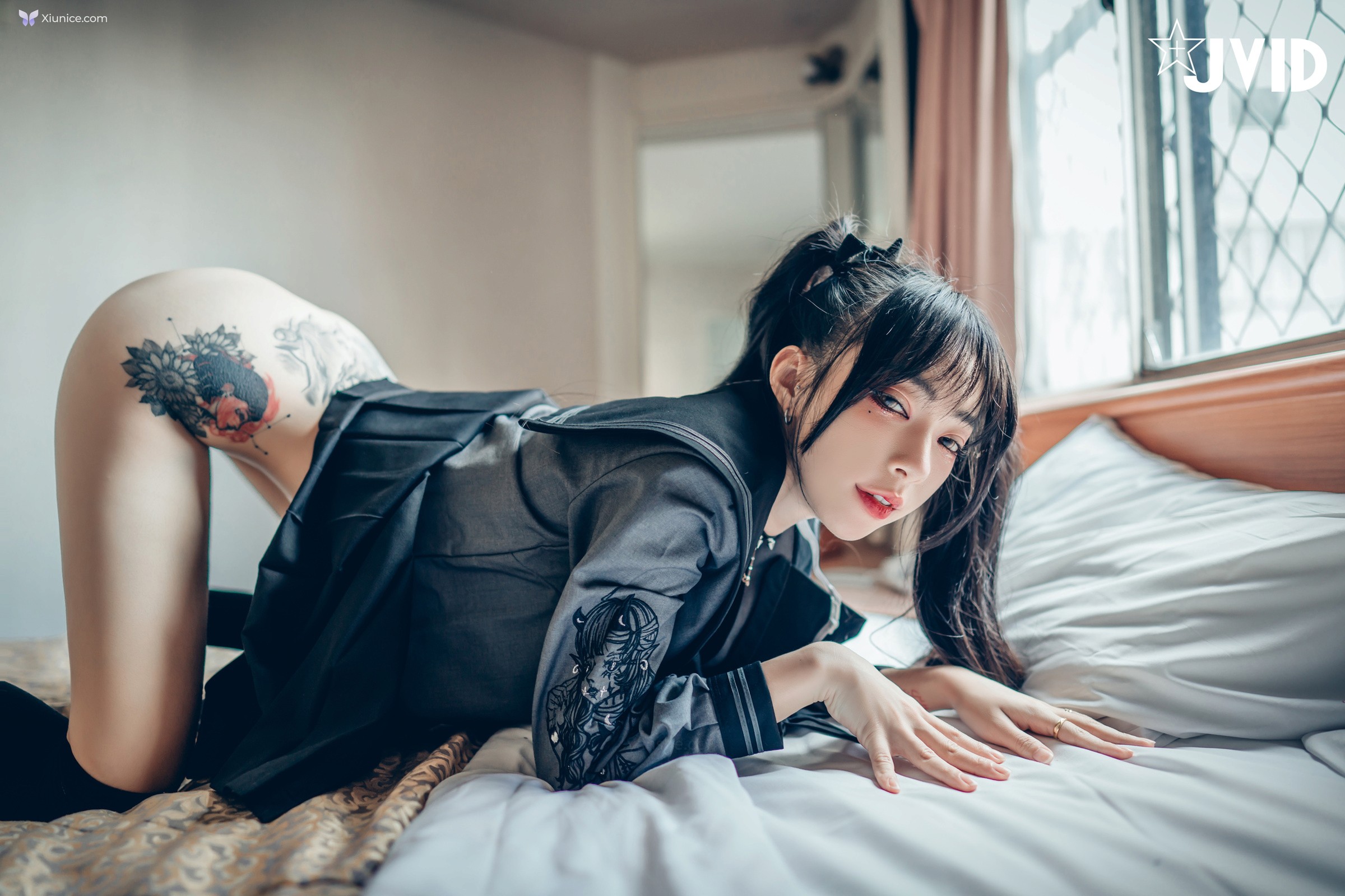 JVID 飄飄哥 – 色色妄想系列 校花也是大姐頭 第44张
