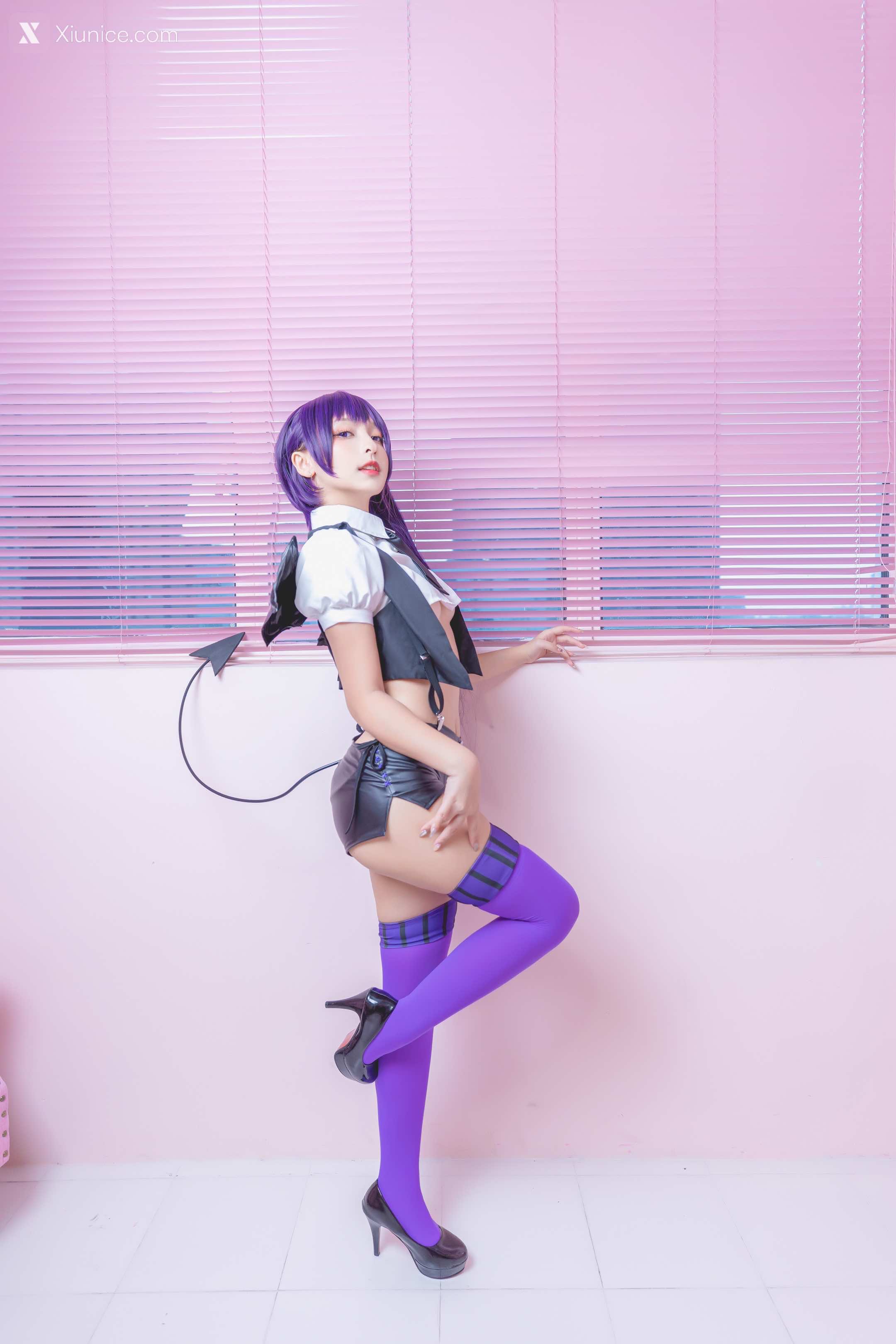 Coser@神楽坂真冬 Vol.064 绝对企画-黛玉&小恶魔《色の香り》 第96张