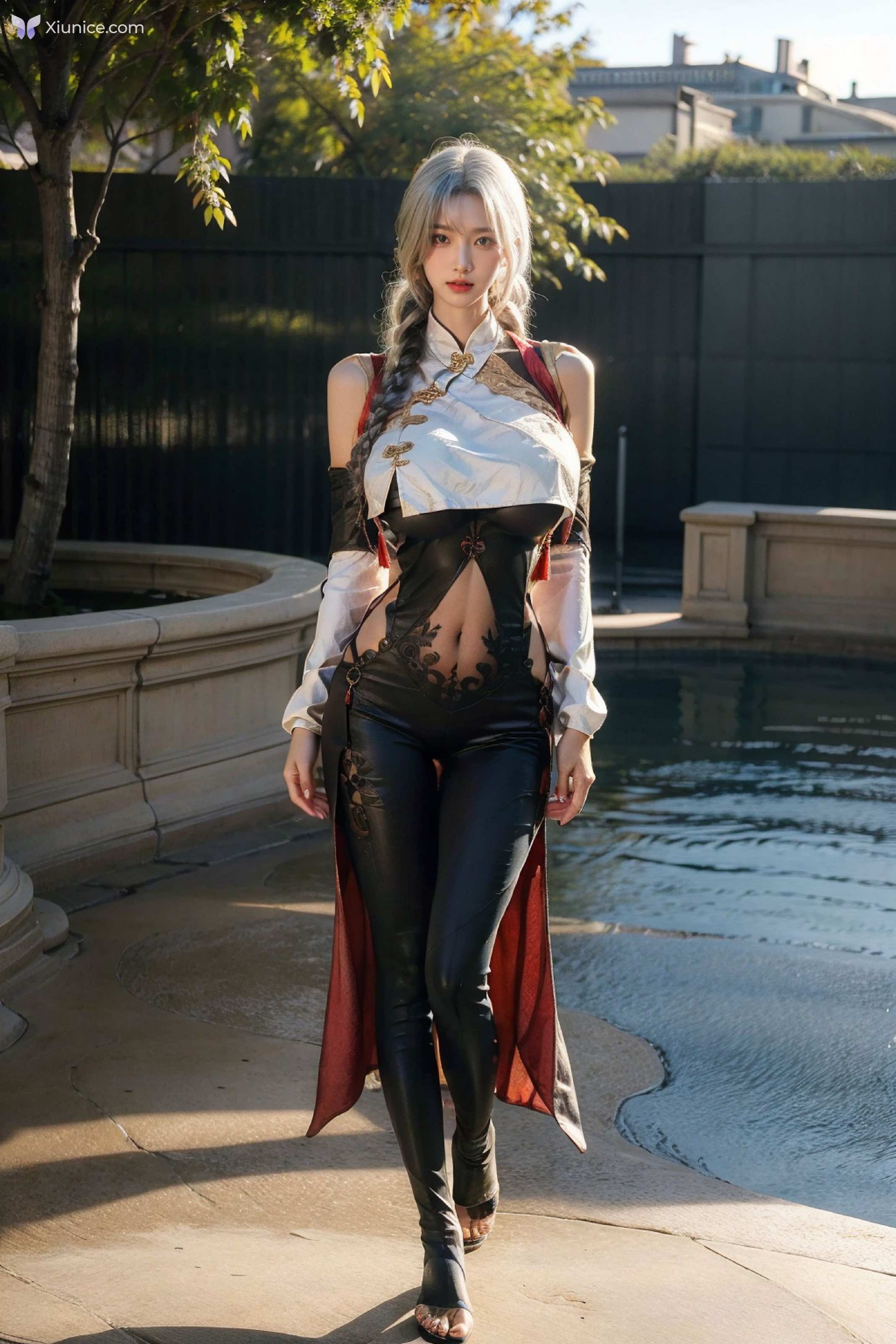 AI Girl 拟实画风-姐姐的剑灵COS 第79张