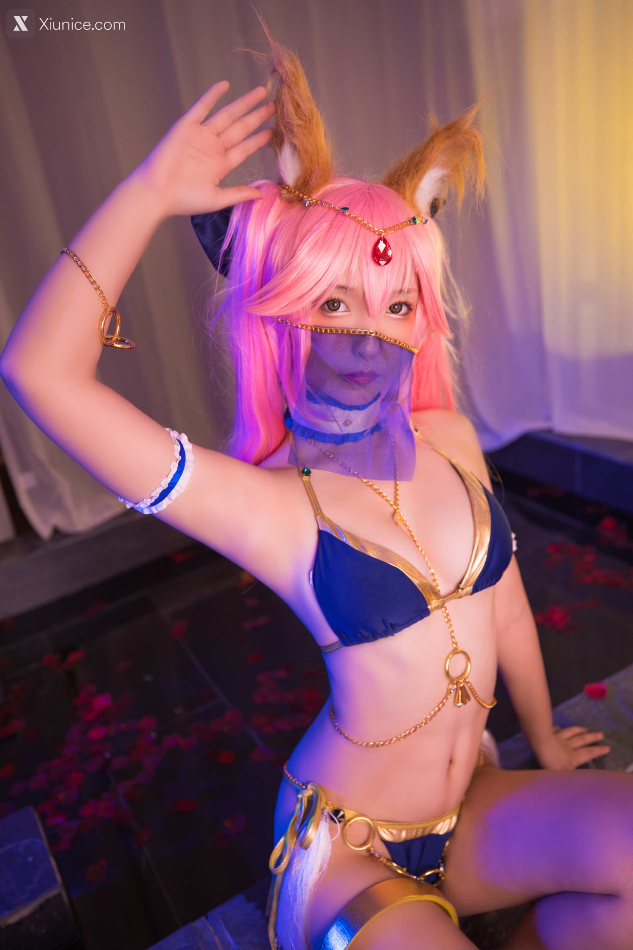 Coser@神楽坂真冬 Vol.047 电子相册-玉藻前舞娘《Mysterious Love》 第2张