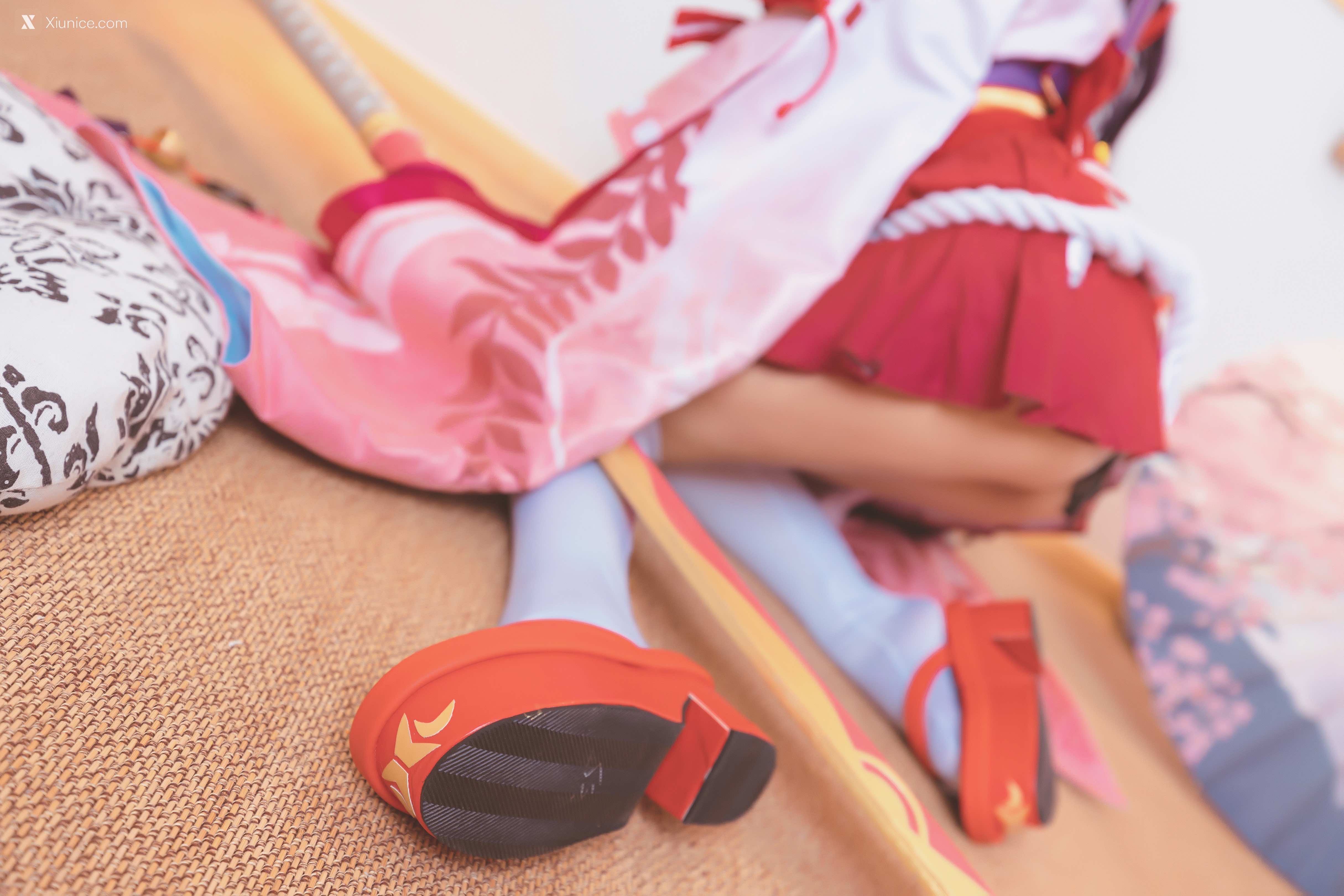 Coser@神楽坂真冬 Vol.063 绝对企画-陈&妖刀姬cos《刀ノ語》 第3张
