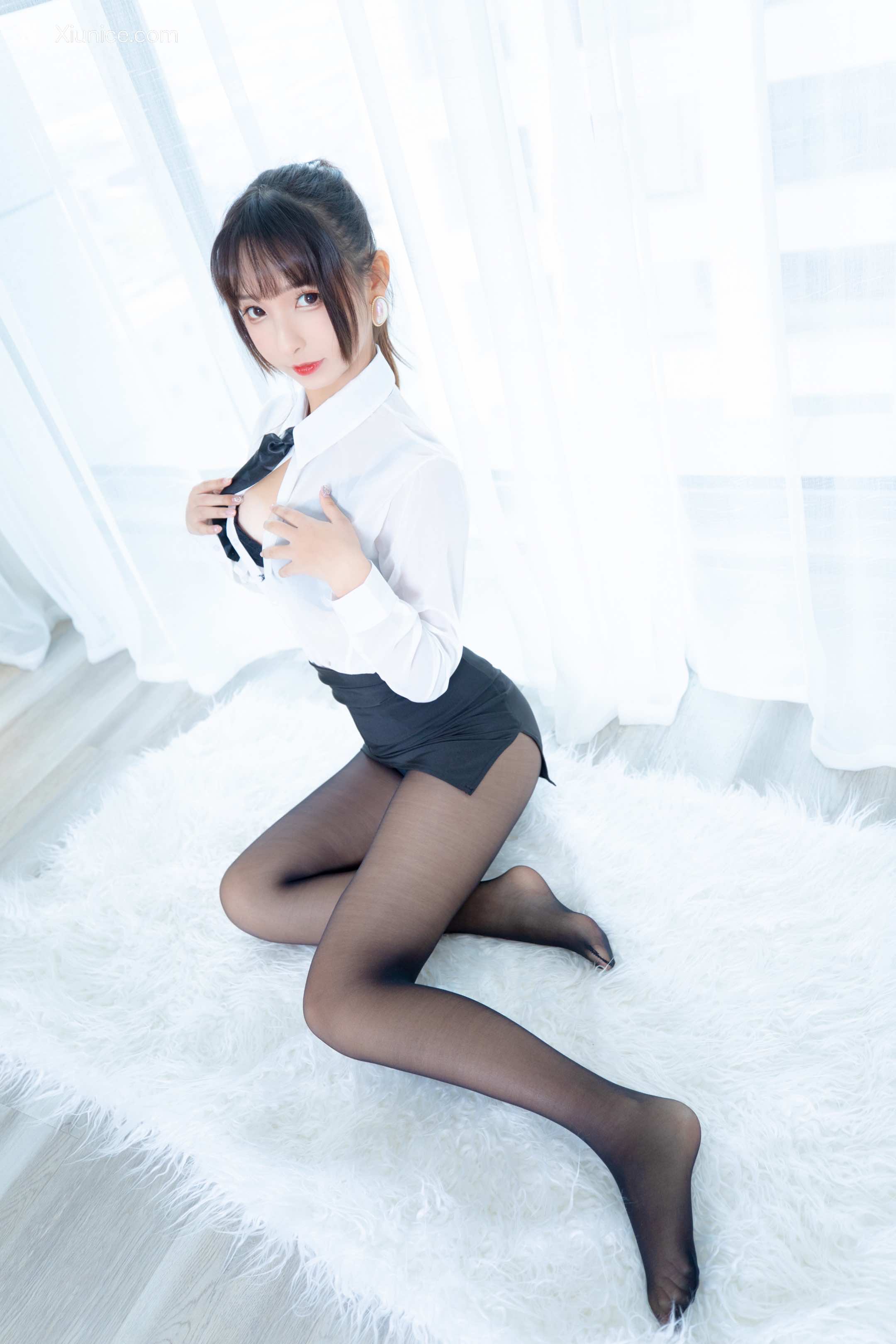 Coser@神楽坂真冬 Vol.029 白色办公室 ホワイトオフィス 第32张