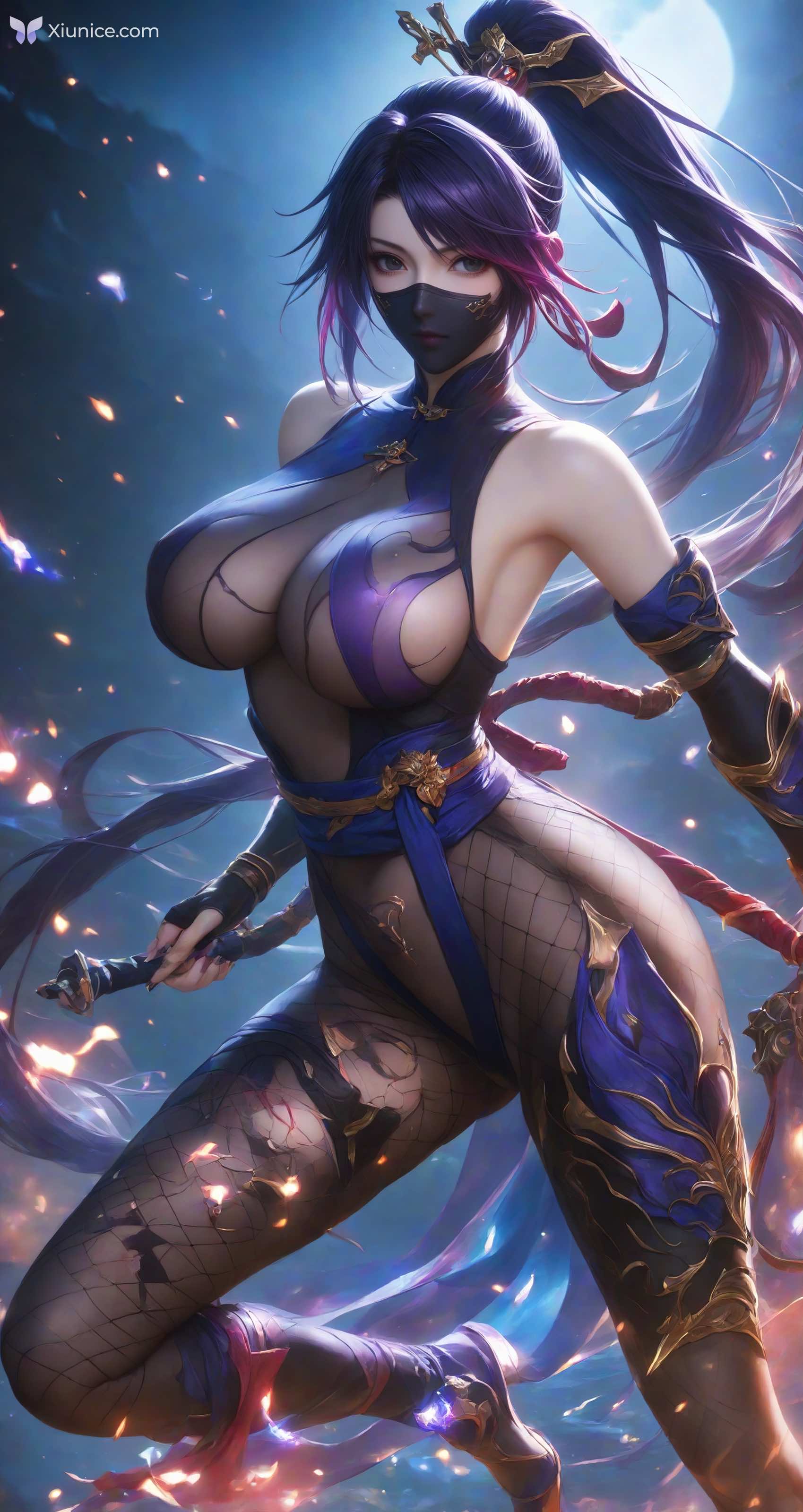 AI Girl 女忍者墨迹 第57张