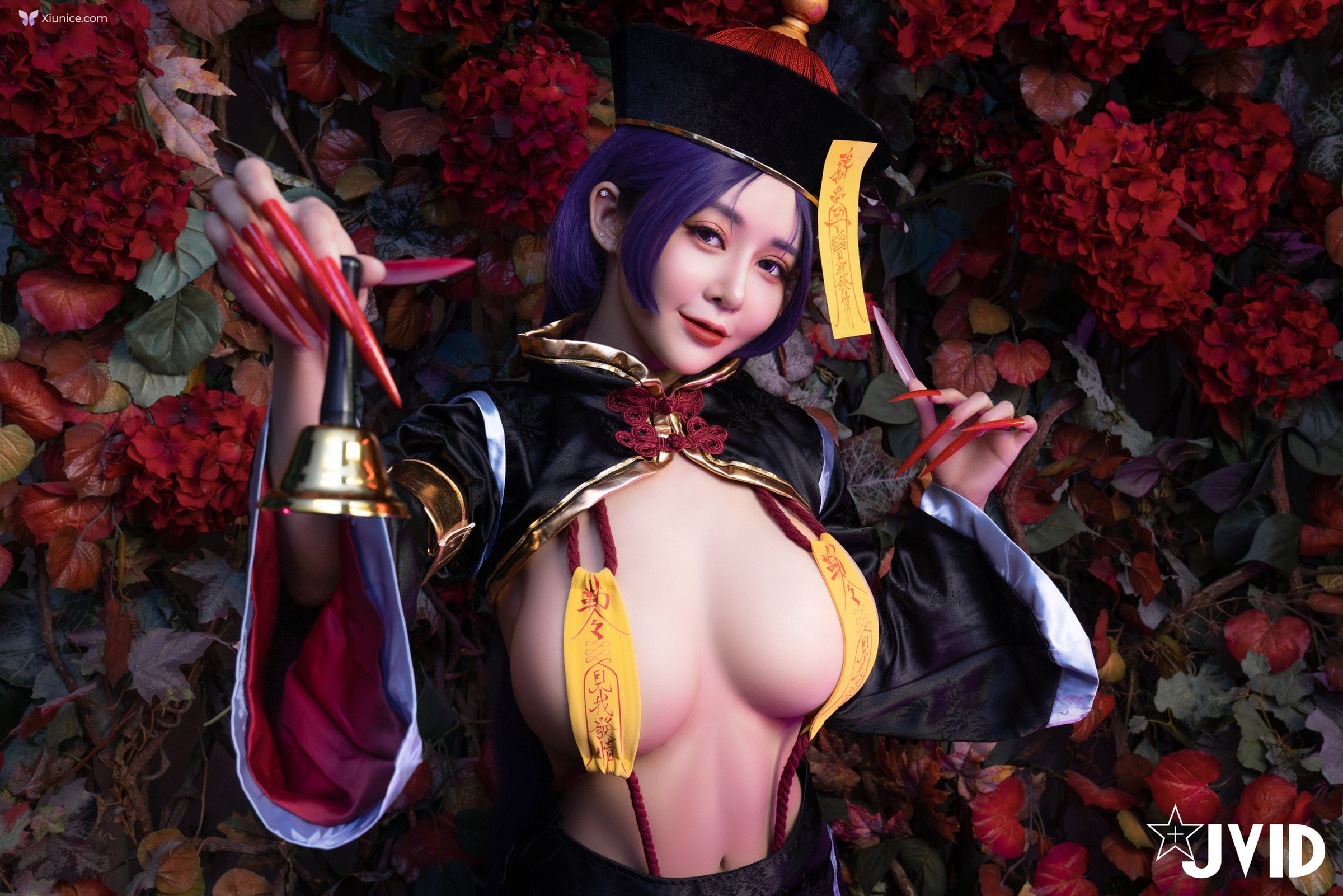 JVID 甜心幫 ღ 安希 – 菰蒲風動縱斜影殭屍奶光安希膣得液滿 第4张
