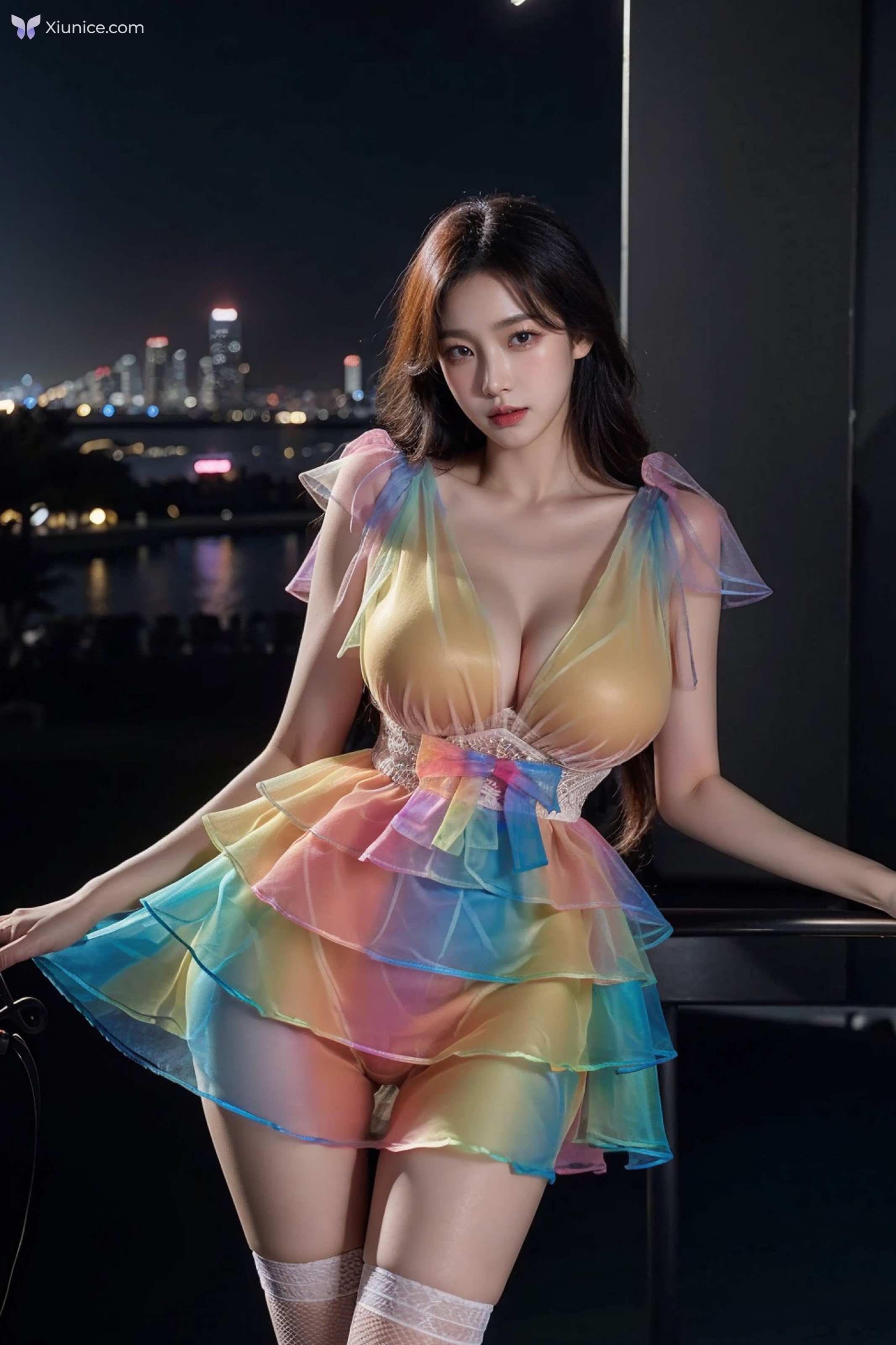 AI Girl 拟实画风-彩虹服 第31张
