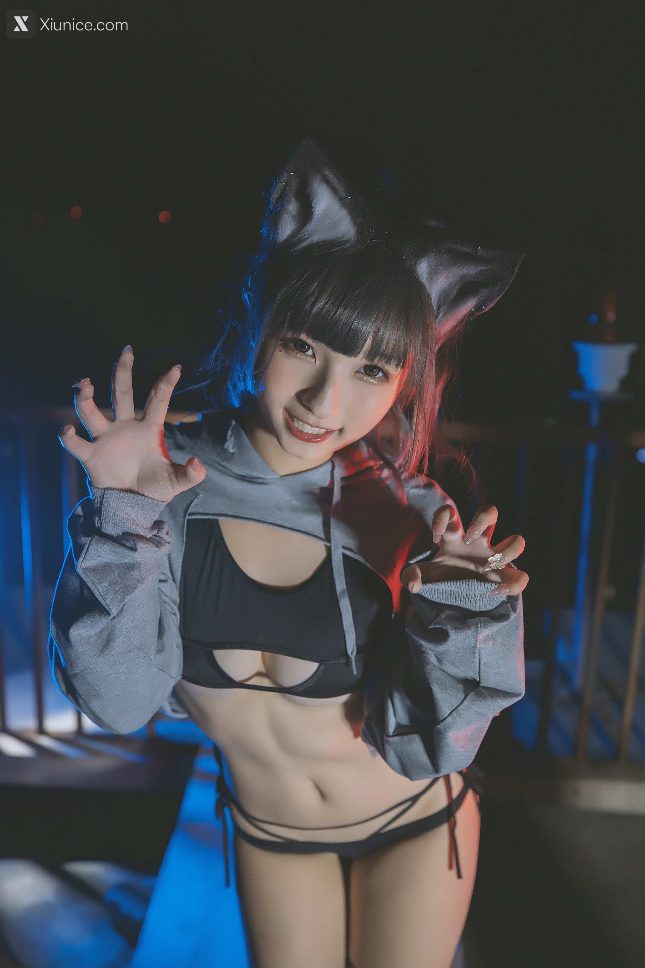 Coser@神楽坂真冬 Vol.060 绝对企画-狼妹&兔娘《危険な耳》 第63张