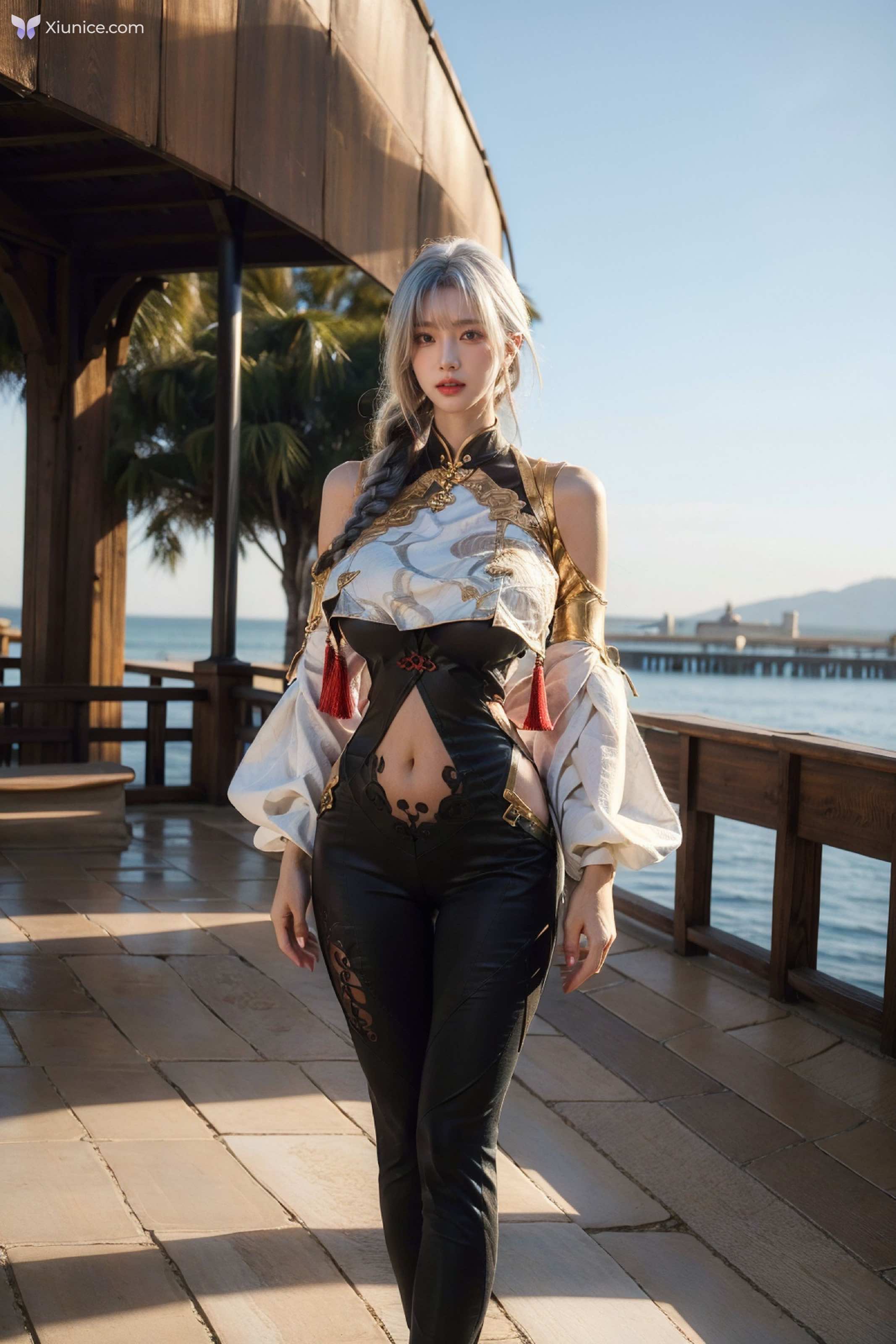 AI Girl 拟实画风-姐姐的剑灵COS 第140张