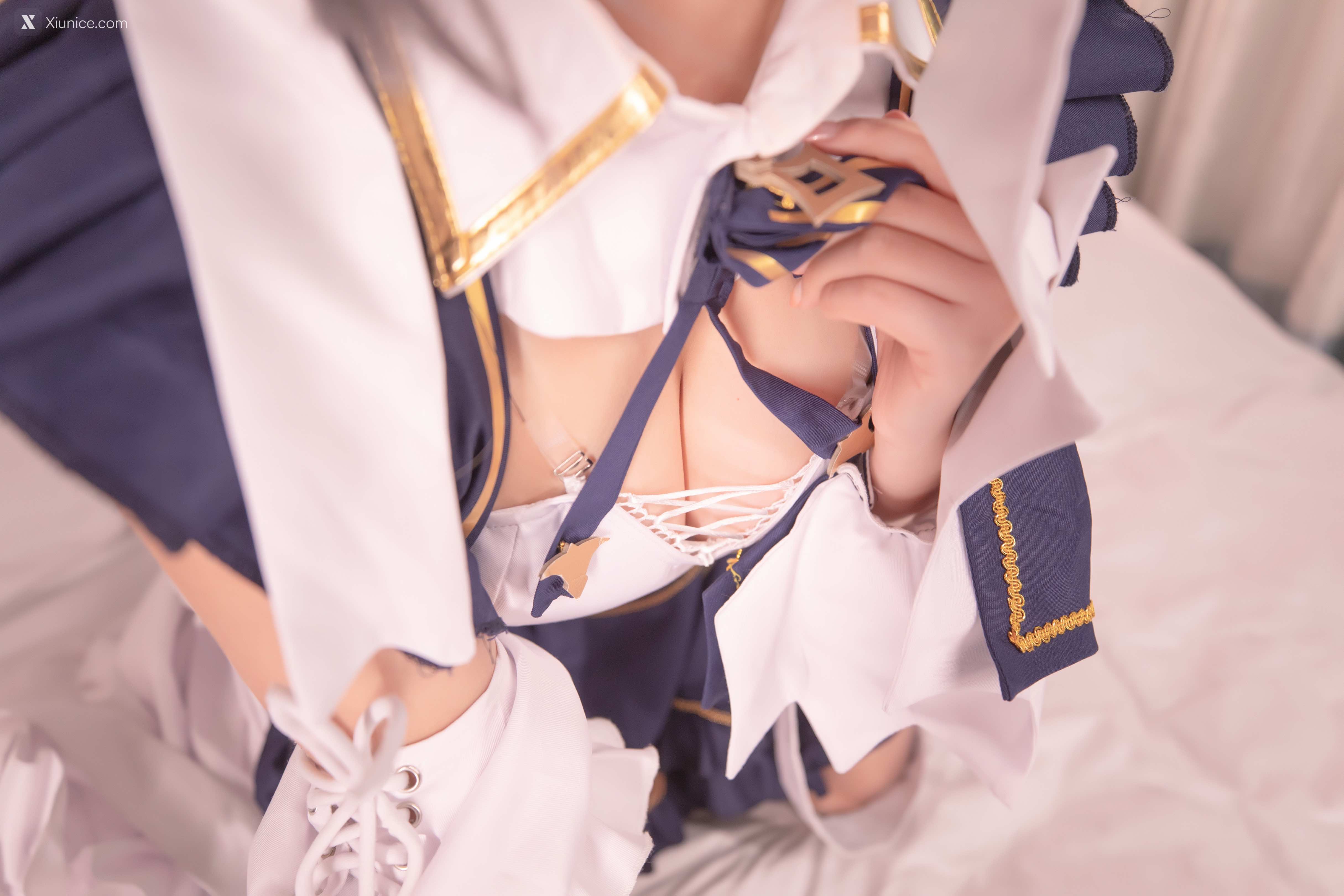 Coser@神楽坂真冬 Vol.085 绝对企画-柴郡cos《纯色庭院》 第110张