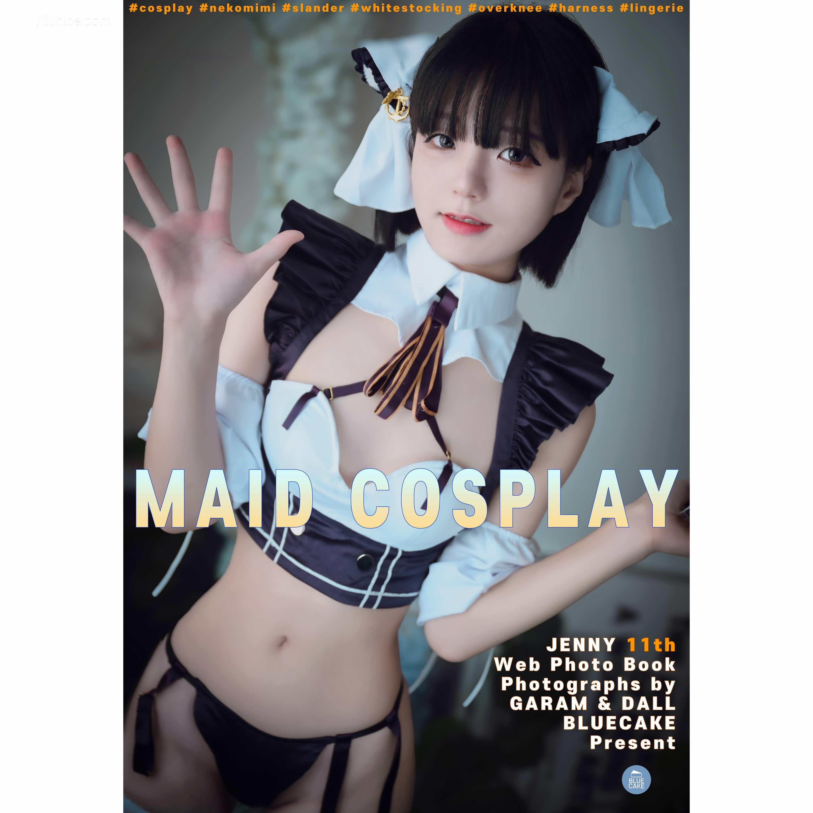 BLUECAKE Jeong Jenny (정제니) – Maid Cosplay 第111张