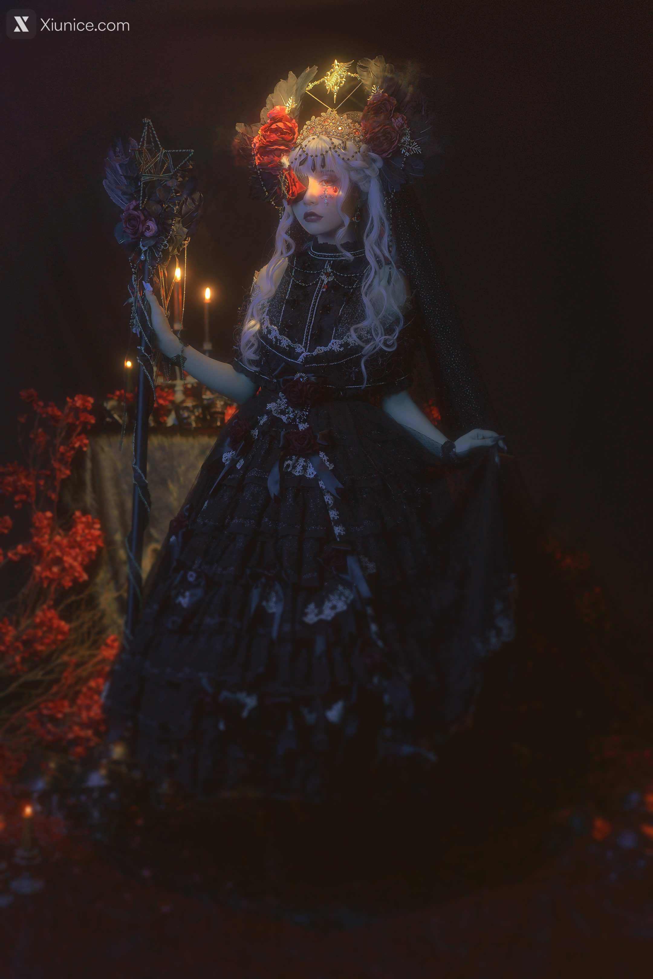 Coser@爆机少女喵小吉 (Nekokoyoshi) 乌鸦 第9张