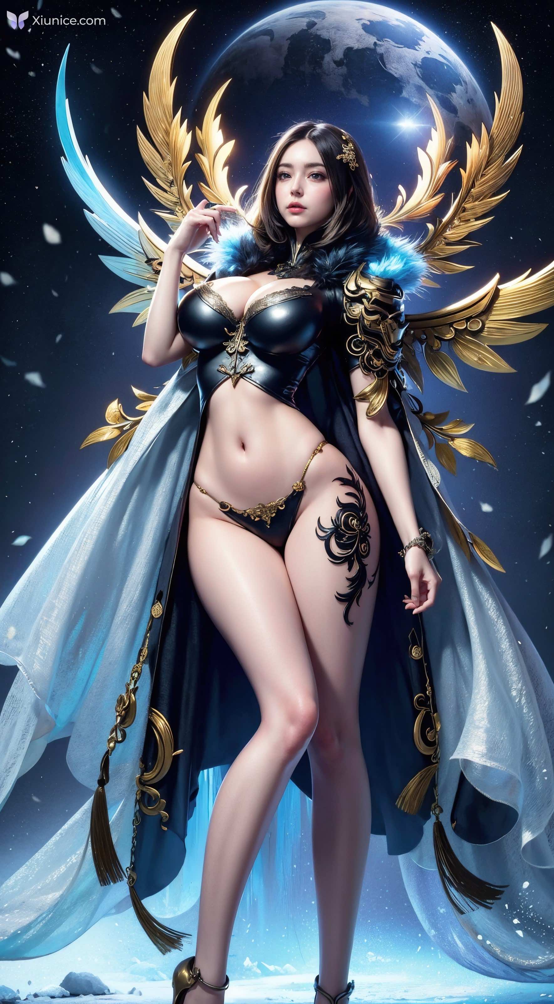 AI Girl 剑灵风格墨迹 第61张